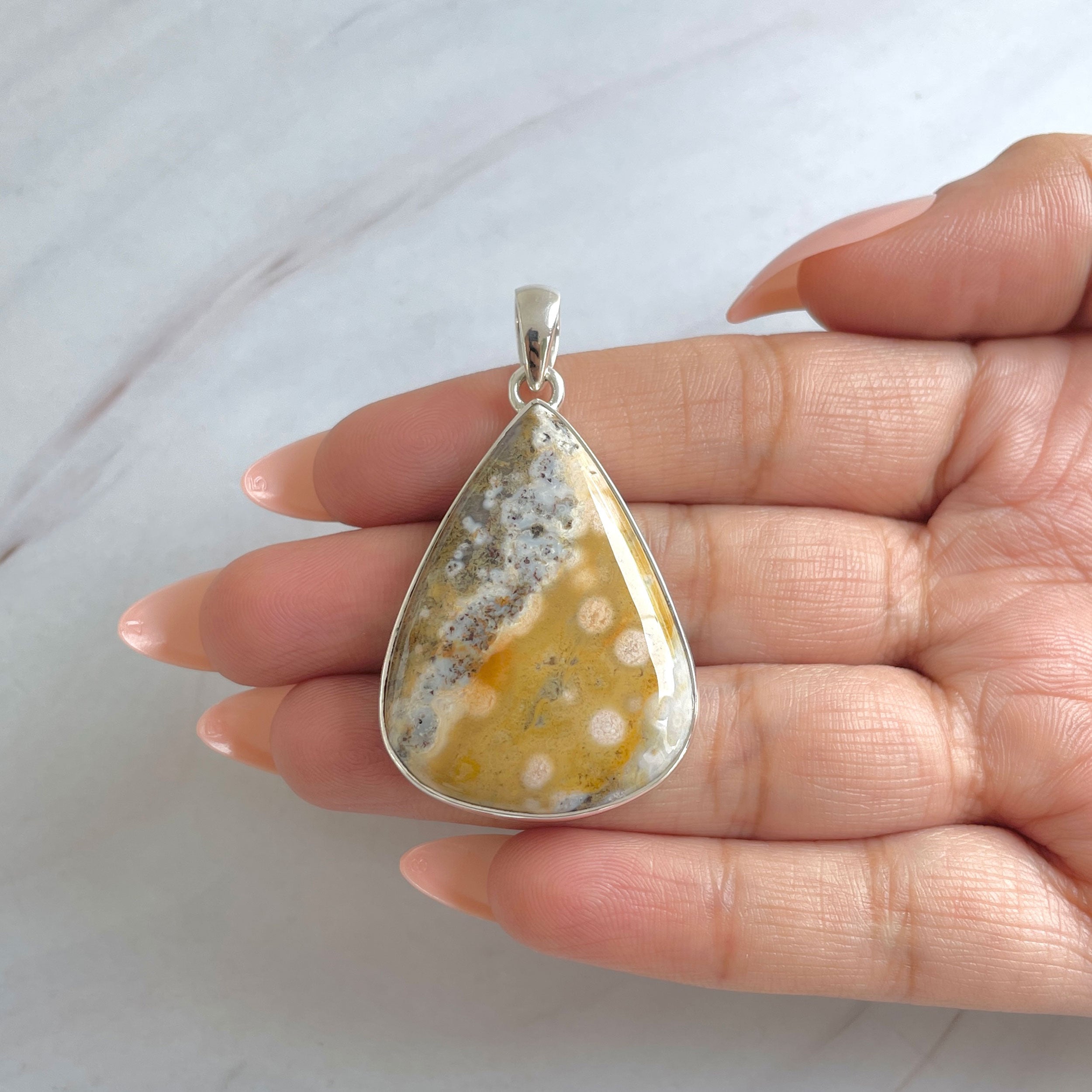 Ocean Jasper Pendant-(OCJ-P-59.)