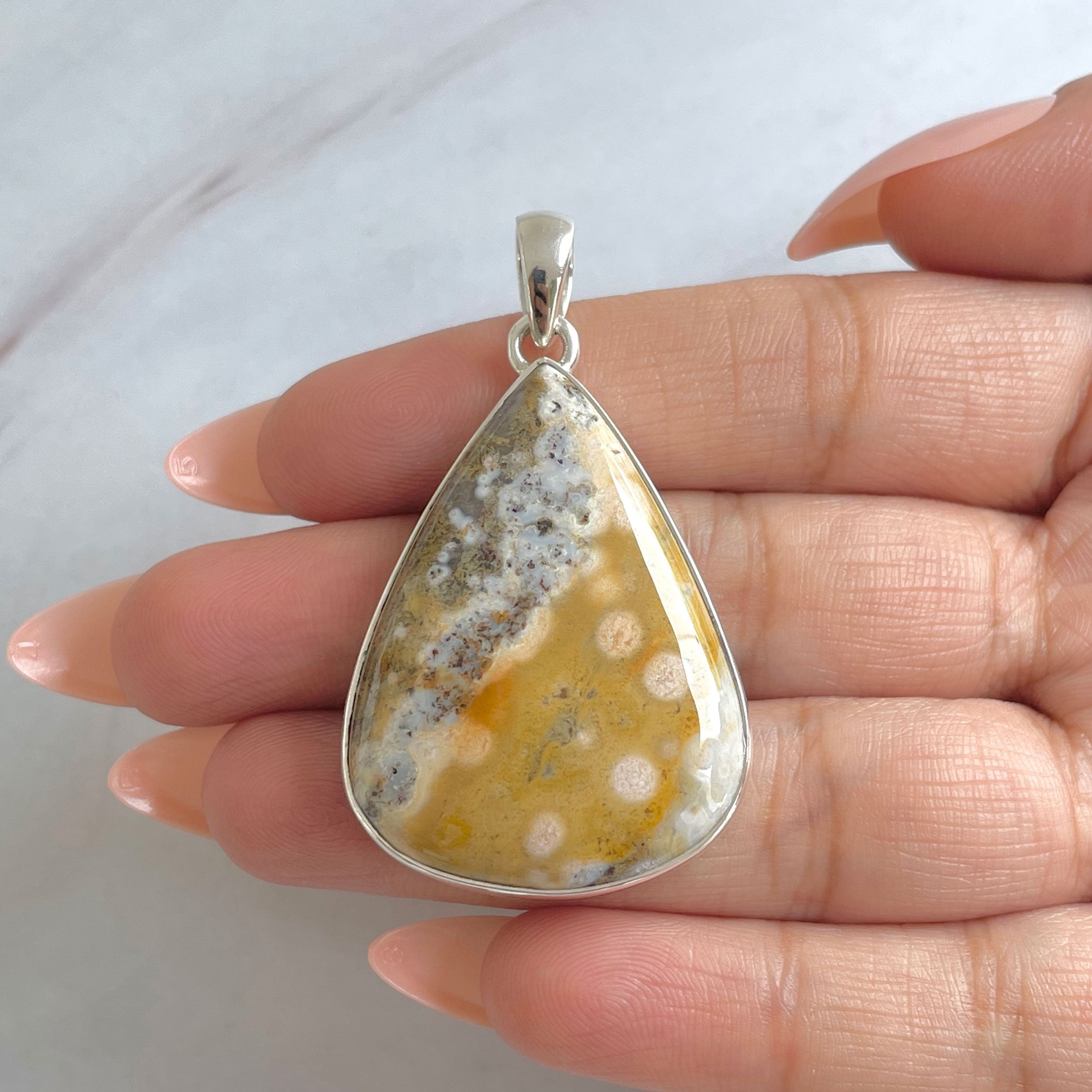 Ocean Jasper Pendant-(OCJ-P-59.)