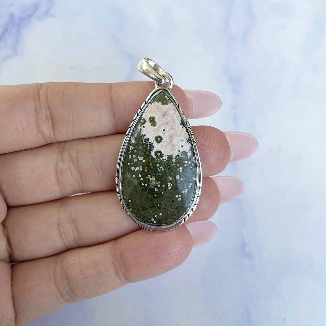 Ocean Jasper Pendant-(OCJ-P-6.)