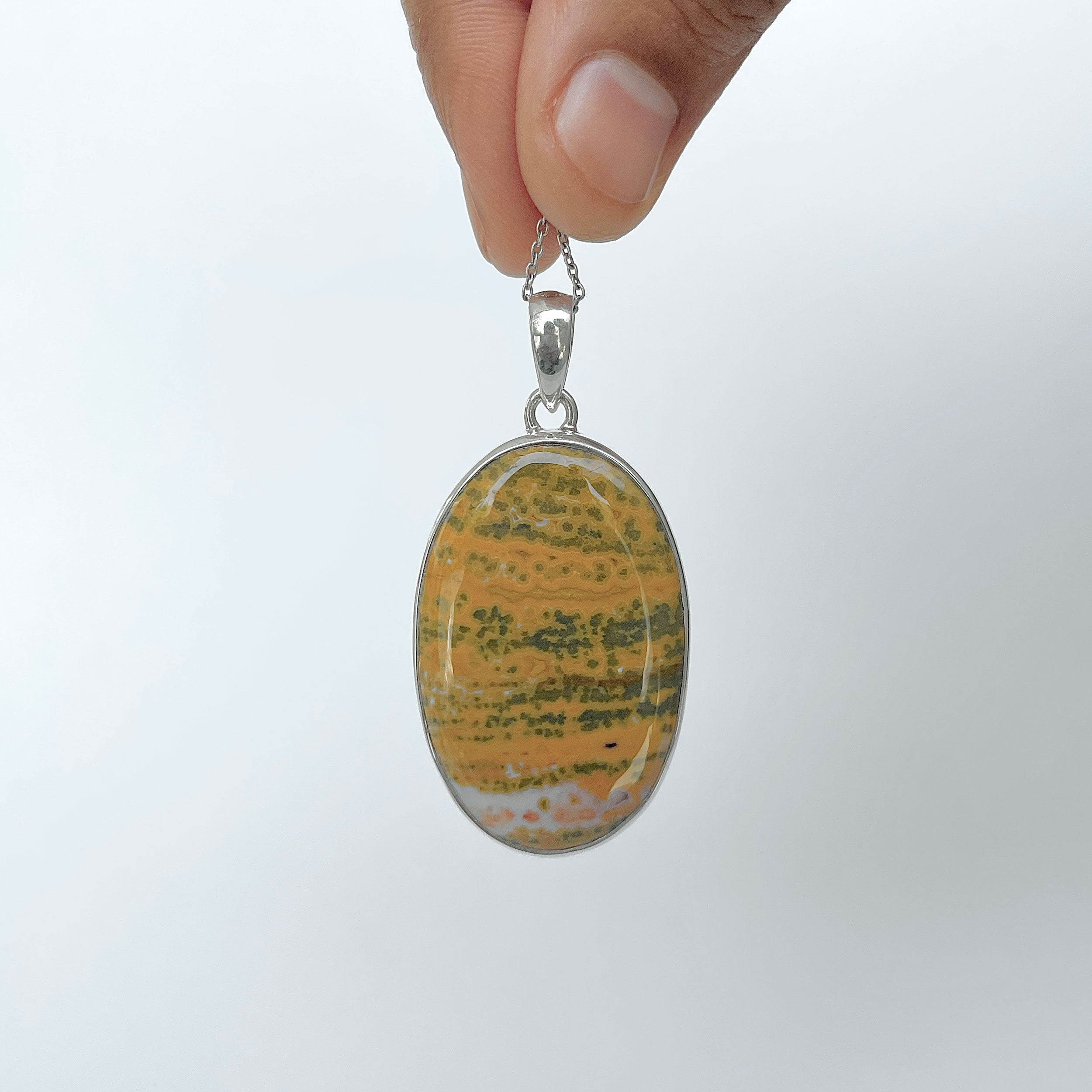 Ocean Jasper Pendant-(OCJ-P-60.)