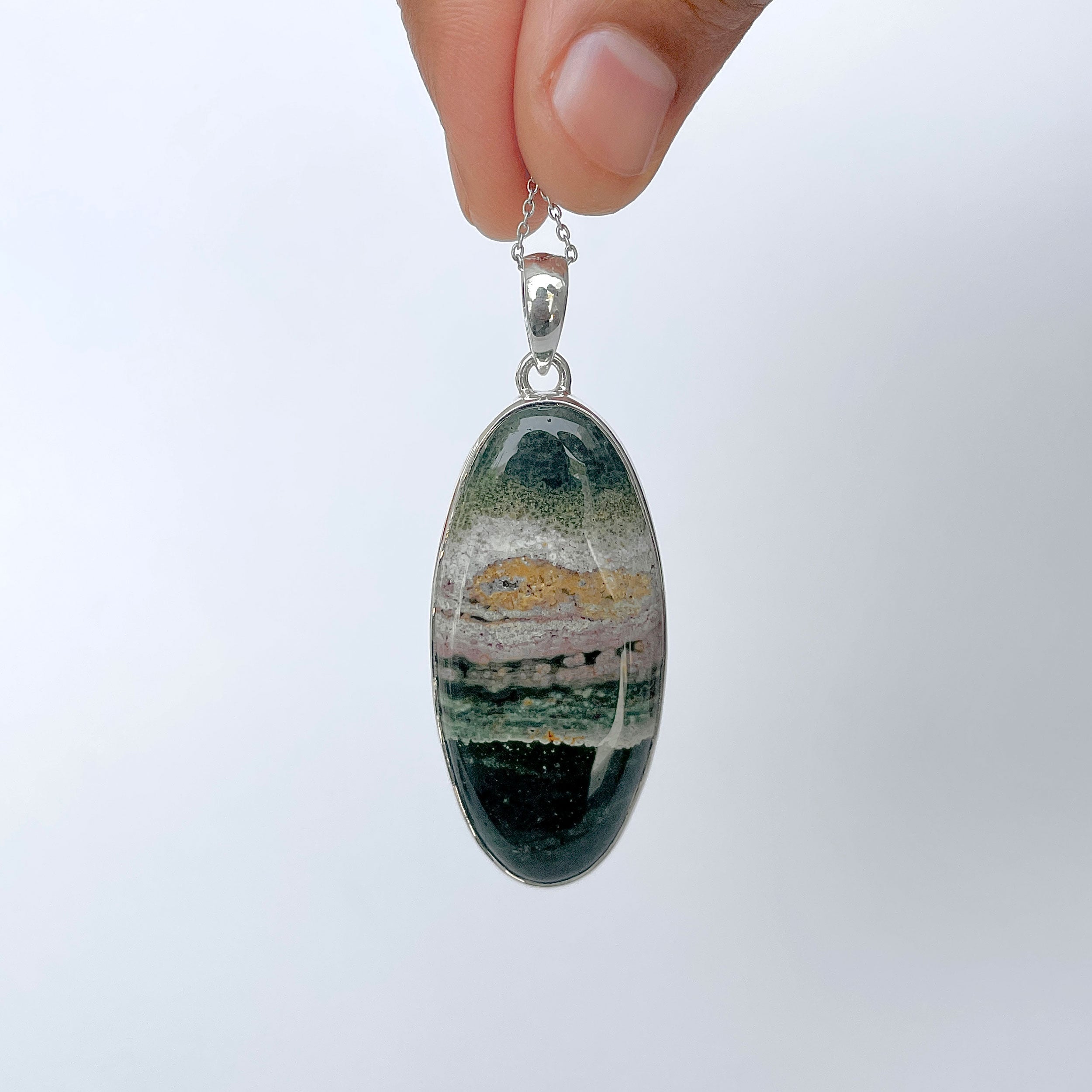 Ocean Jasper Pendant-(OCJ-P-62.)