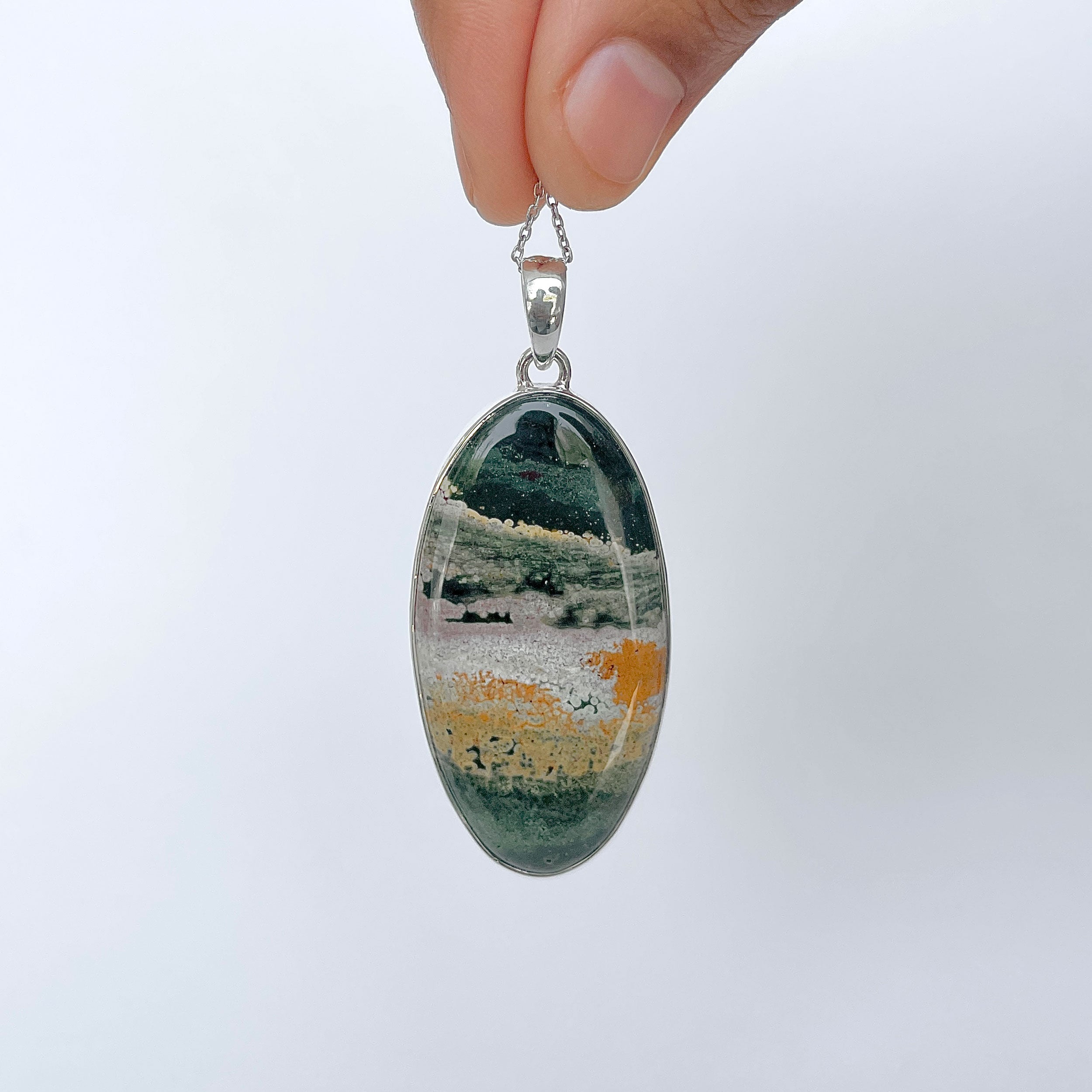 Ocean Jasper Pendant-(OCJ-P-64.)