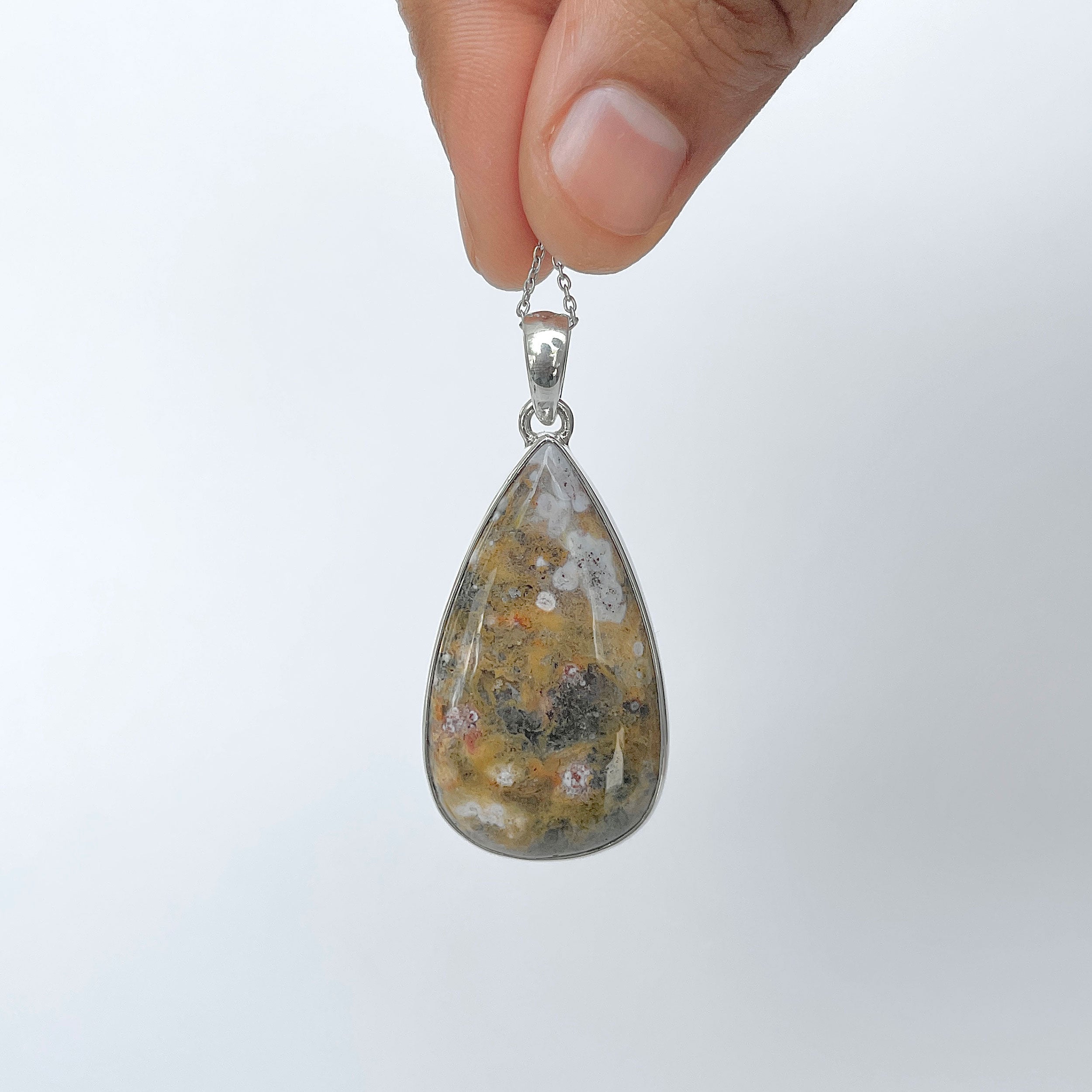 Ocean Jasper Pendant-(OCJ-P-65.)