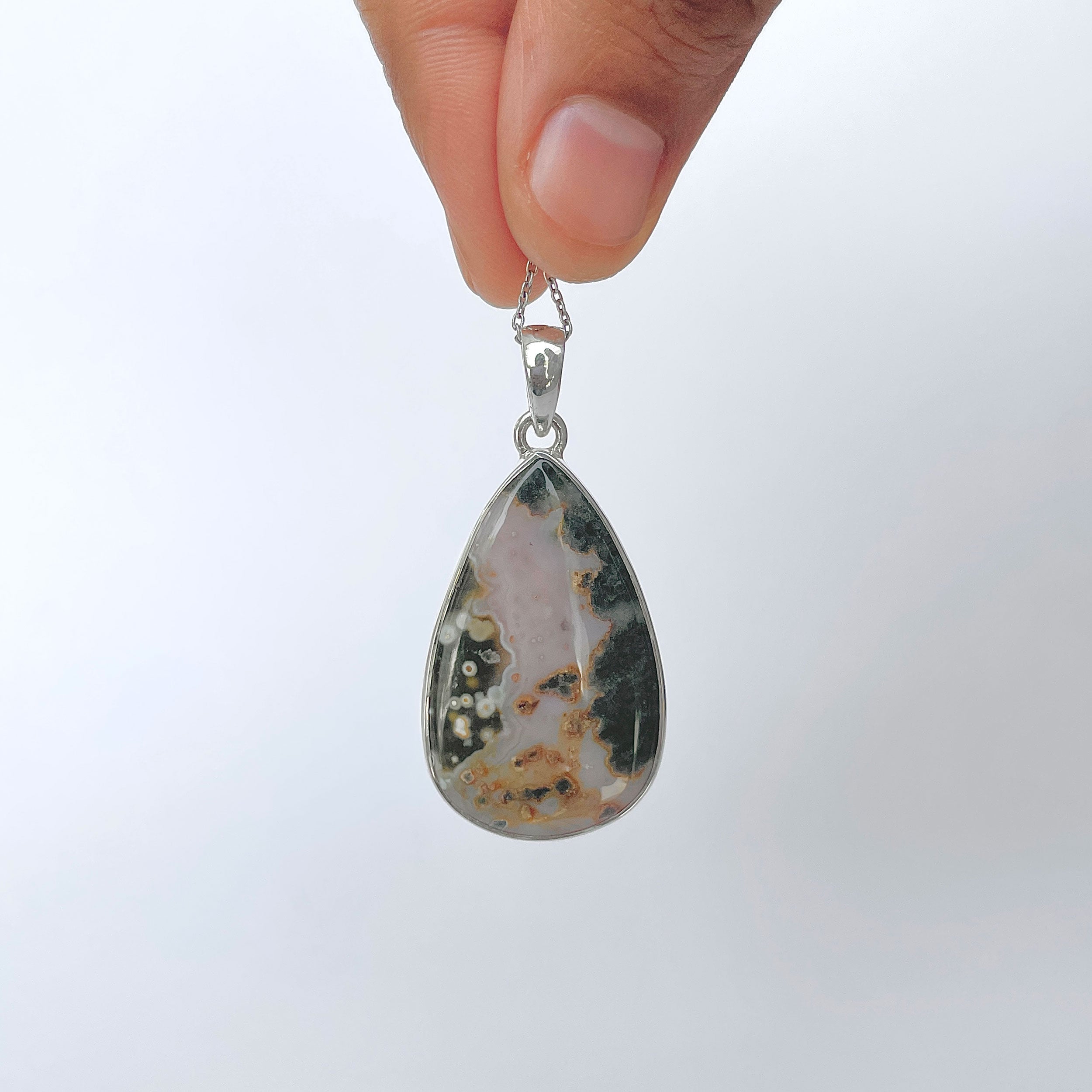 Ocean Jasper Pendant-(OCJ-P-67.)