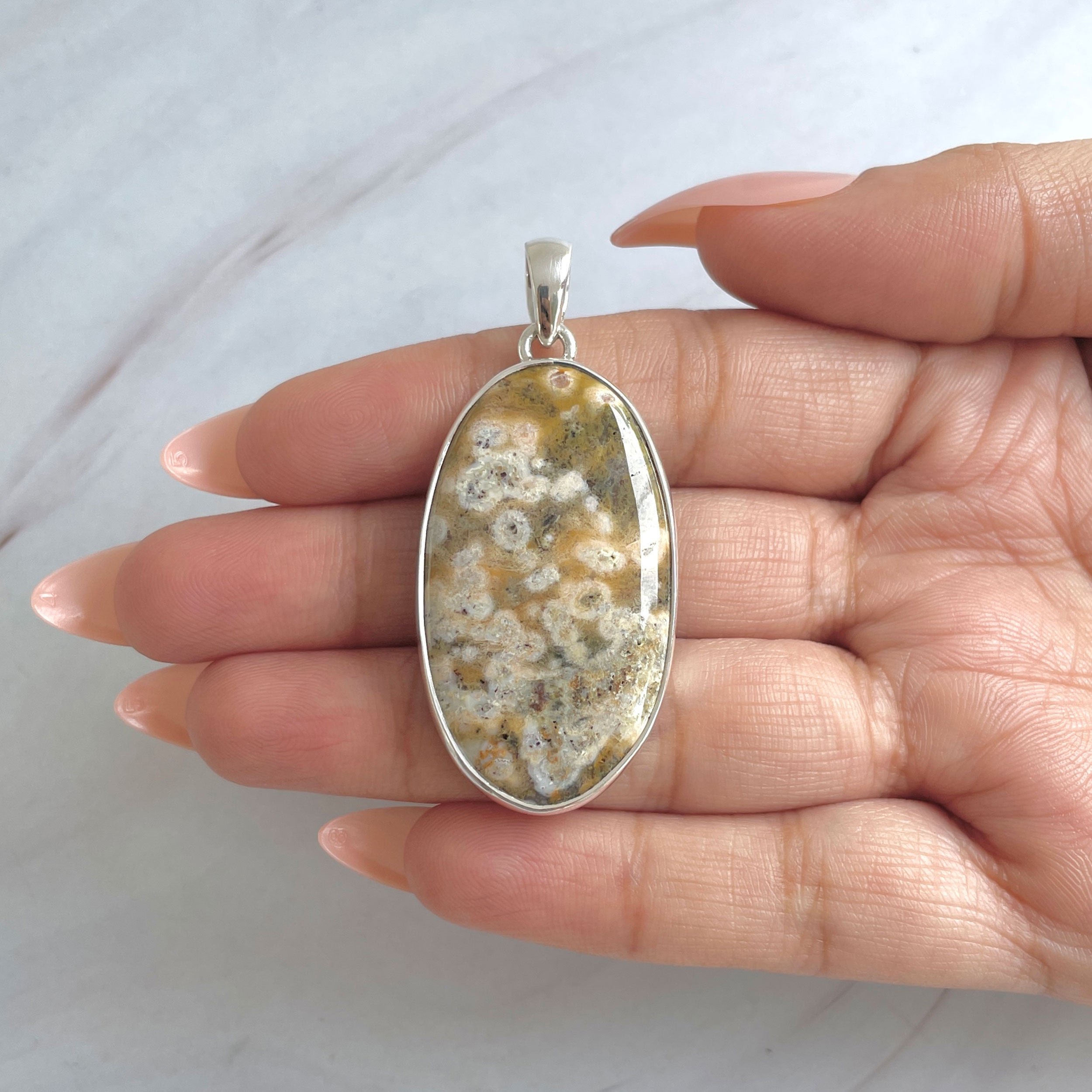 Ocean Jasper Pendant-(OCJ-P-68.)