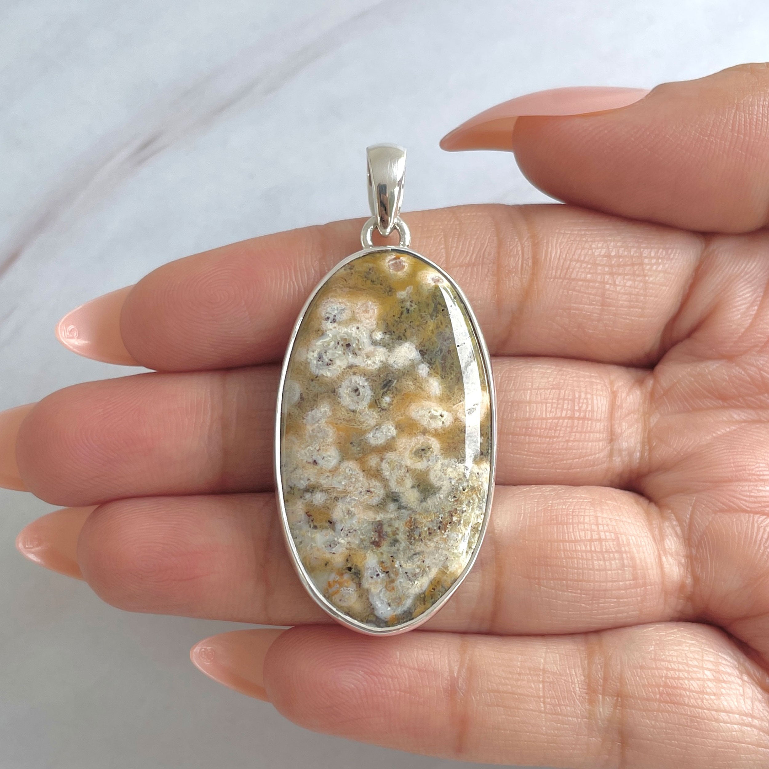 Ocean Jasper Pendant-(OCJ-P-68.)