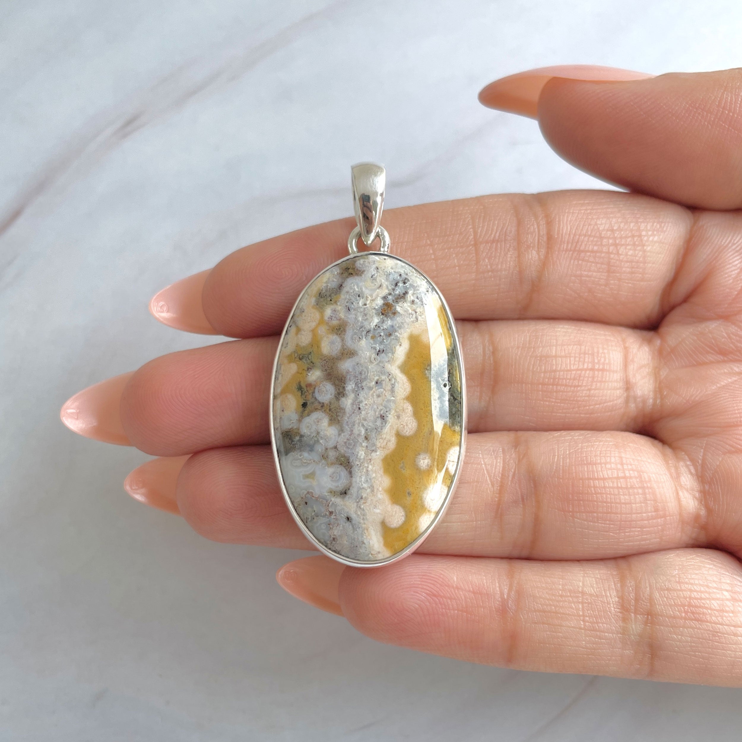 Ocean Jasper Pendant-(OCJ-P-72.)
