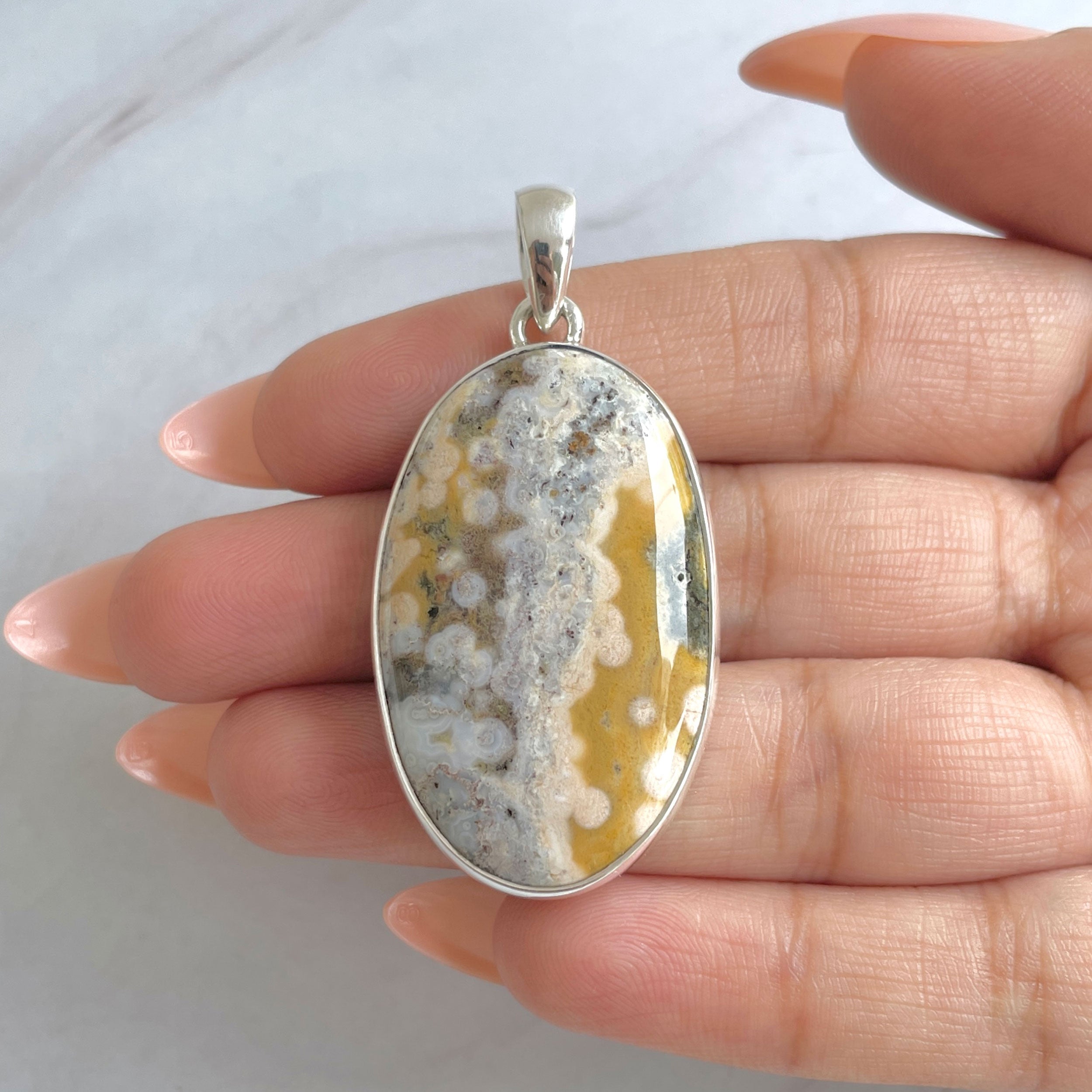 Ocean Jasper Pendant-(OCJ-P-72.)