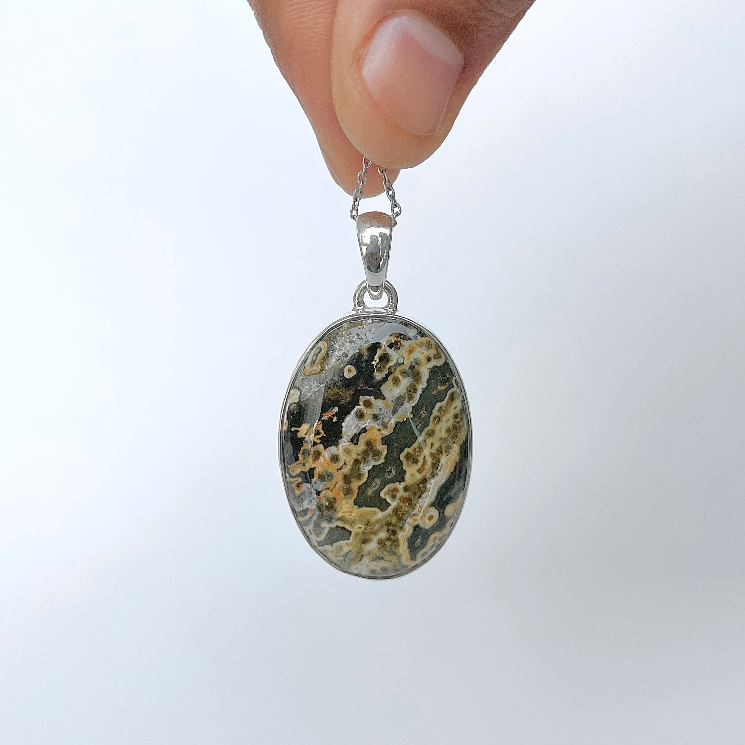 Ocean Jasper Pendant-(OCJ-P-75.)
