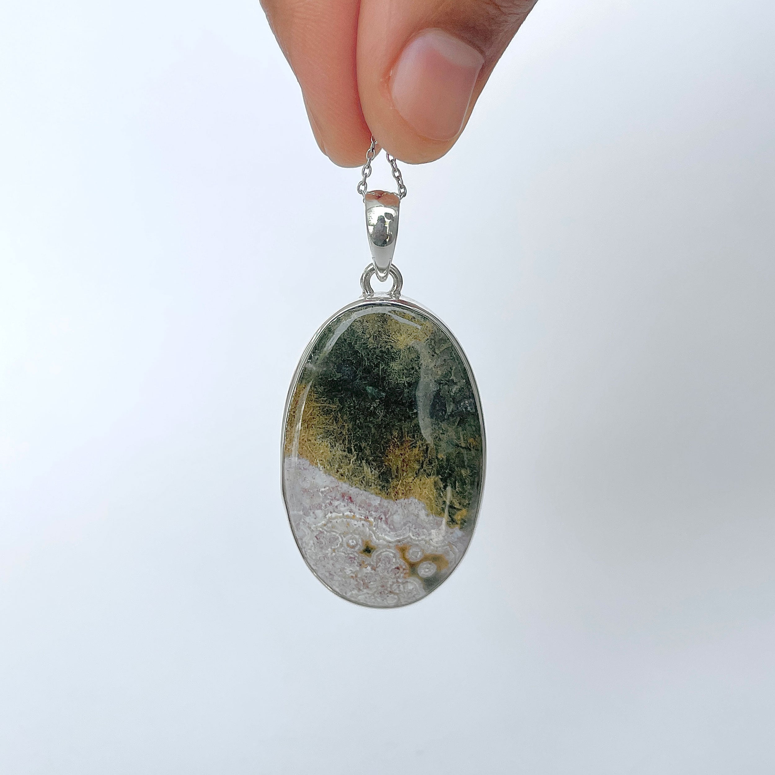 Ocean Jasper Pendant-(OCJ-P-77.)
