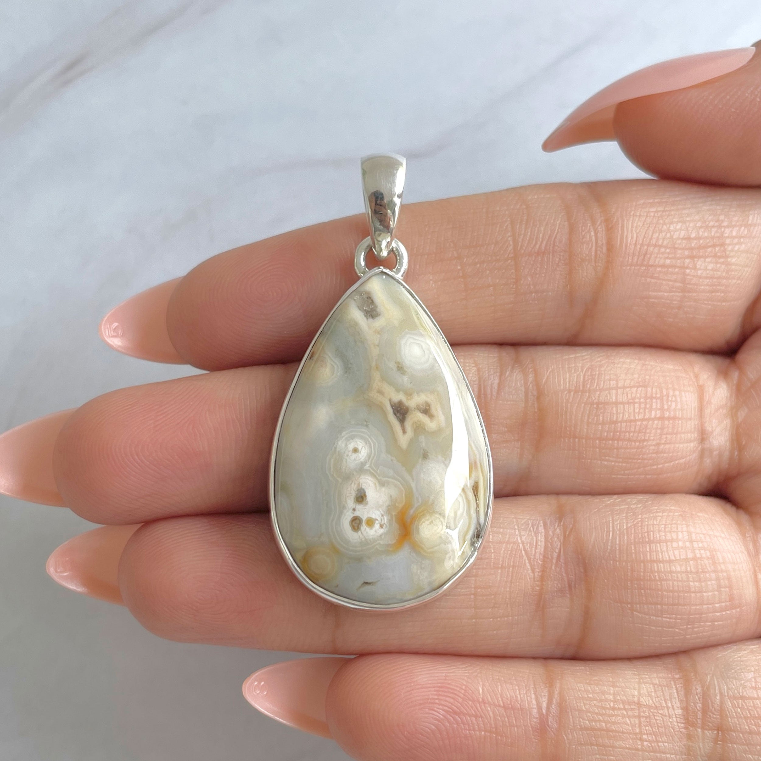 Ocean Jasper Pendant-(OCJ-P-78.)