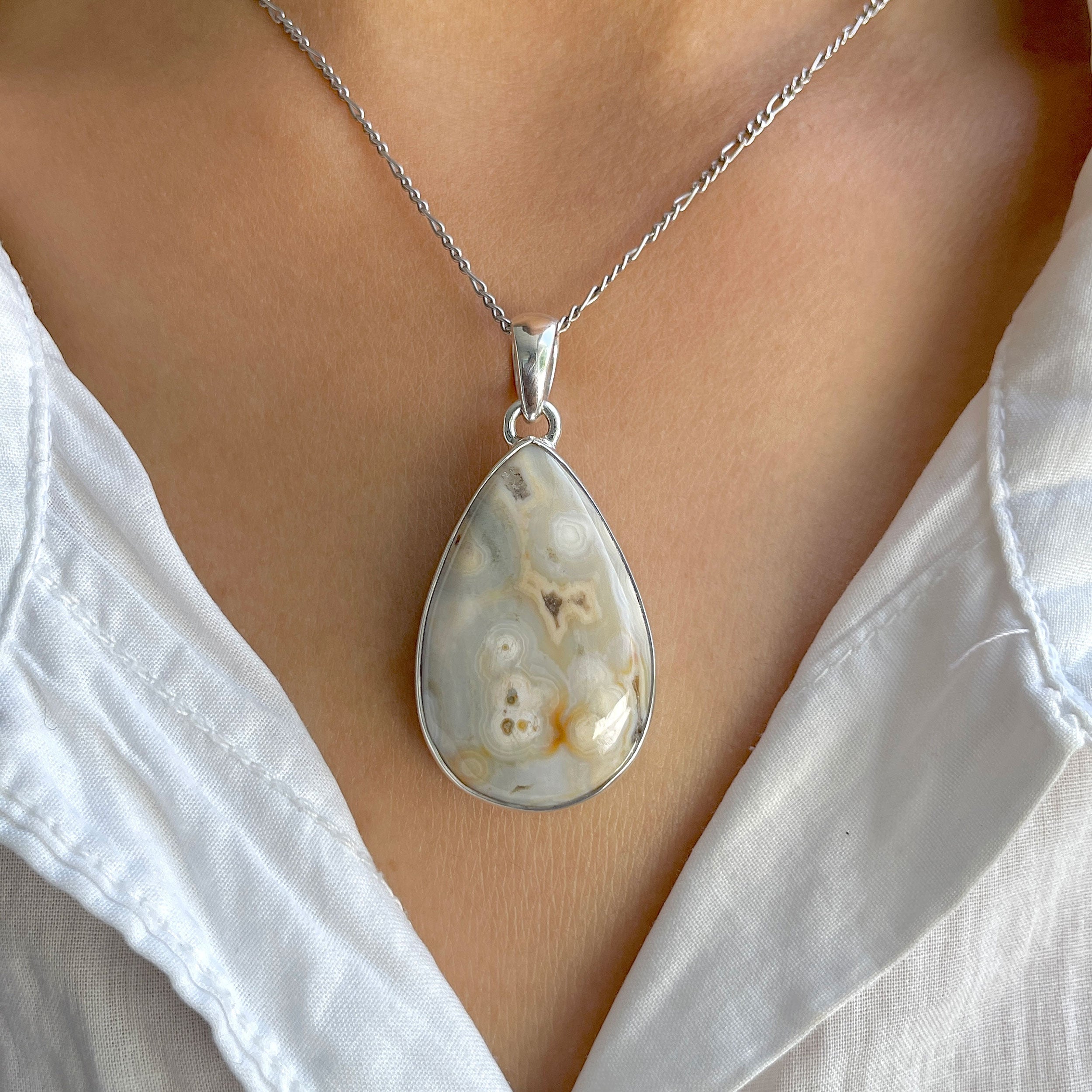 Ocean Jasper Pendant-(OCJ-P-78.)