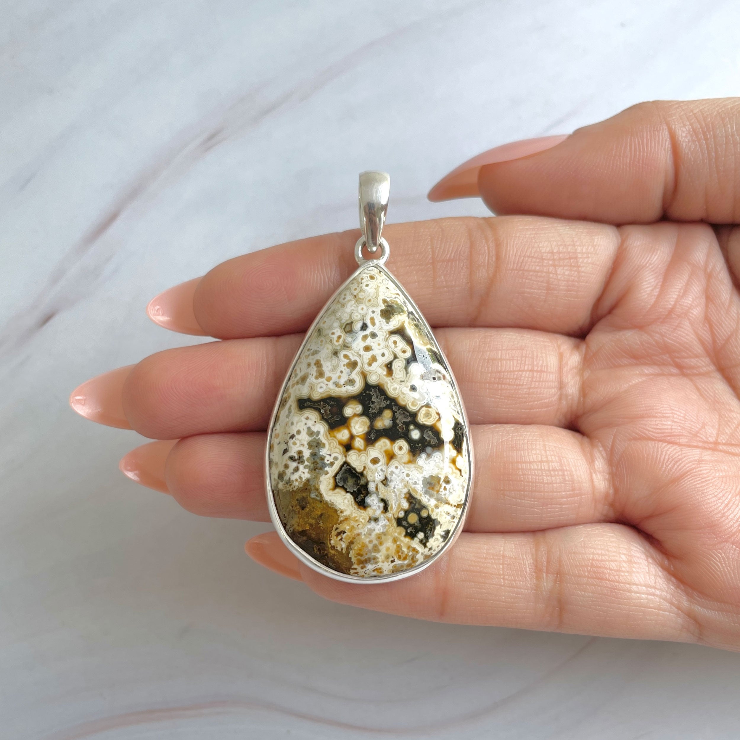 Ocean Jasper Pendant-(OCJ-P-79.)