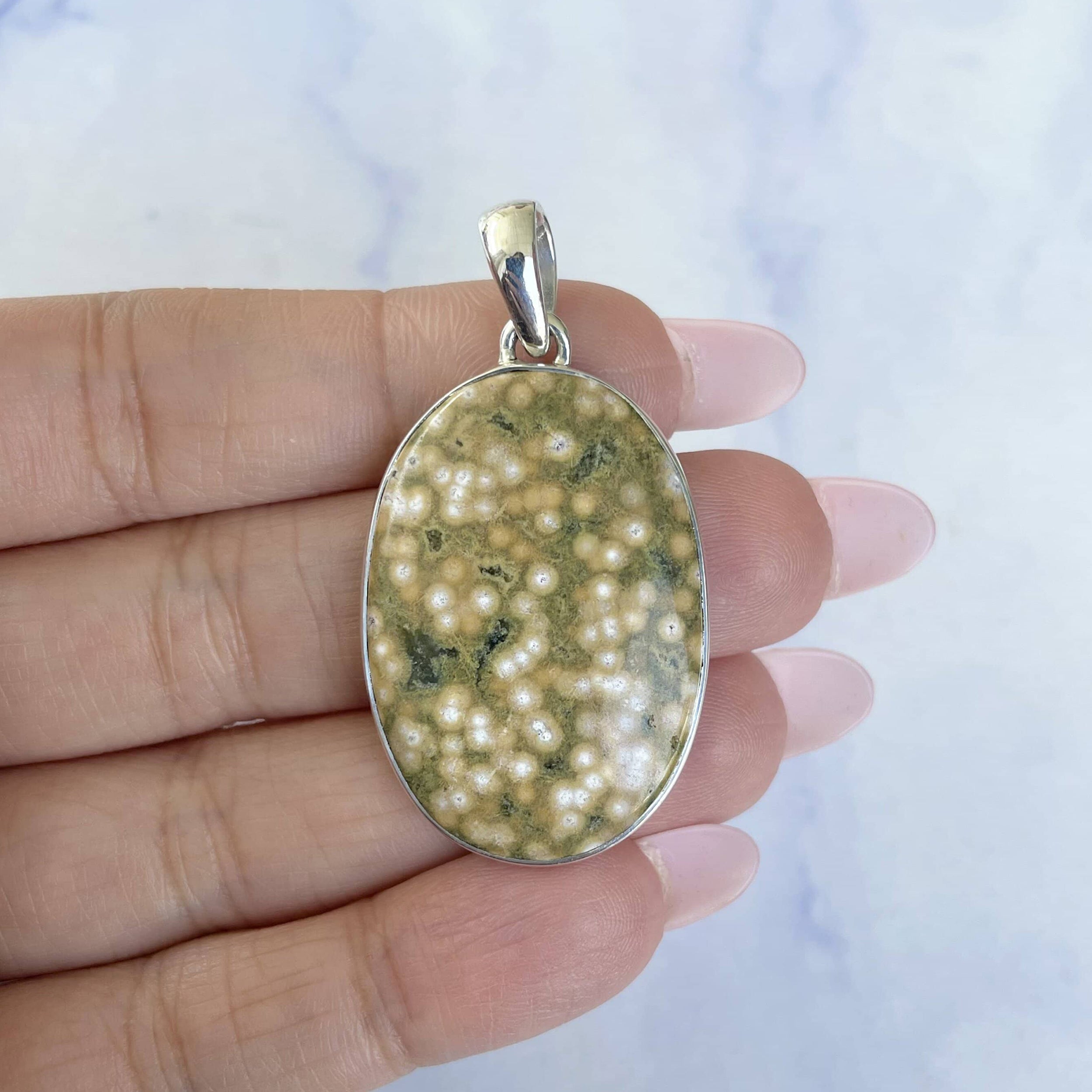 Ocean Jasper Pendant-(OCJ-P-8.)