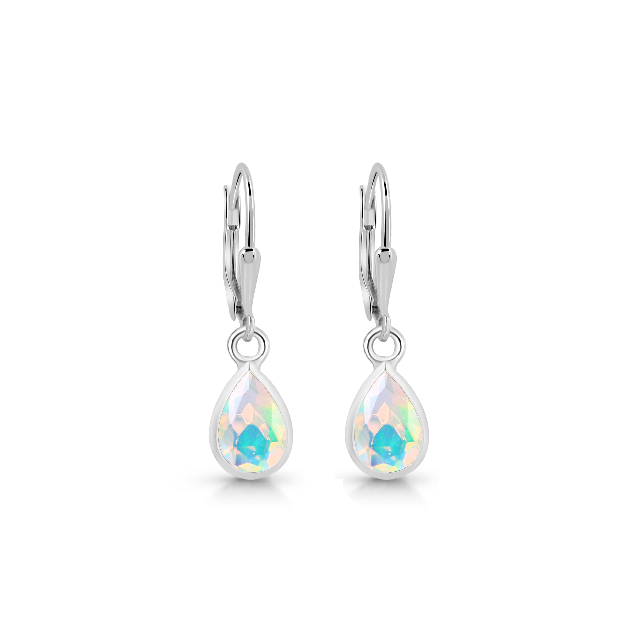 Opal Leverback Earring-(OPL-SE-679.)