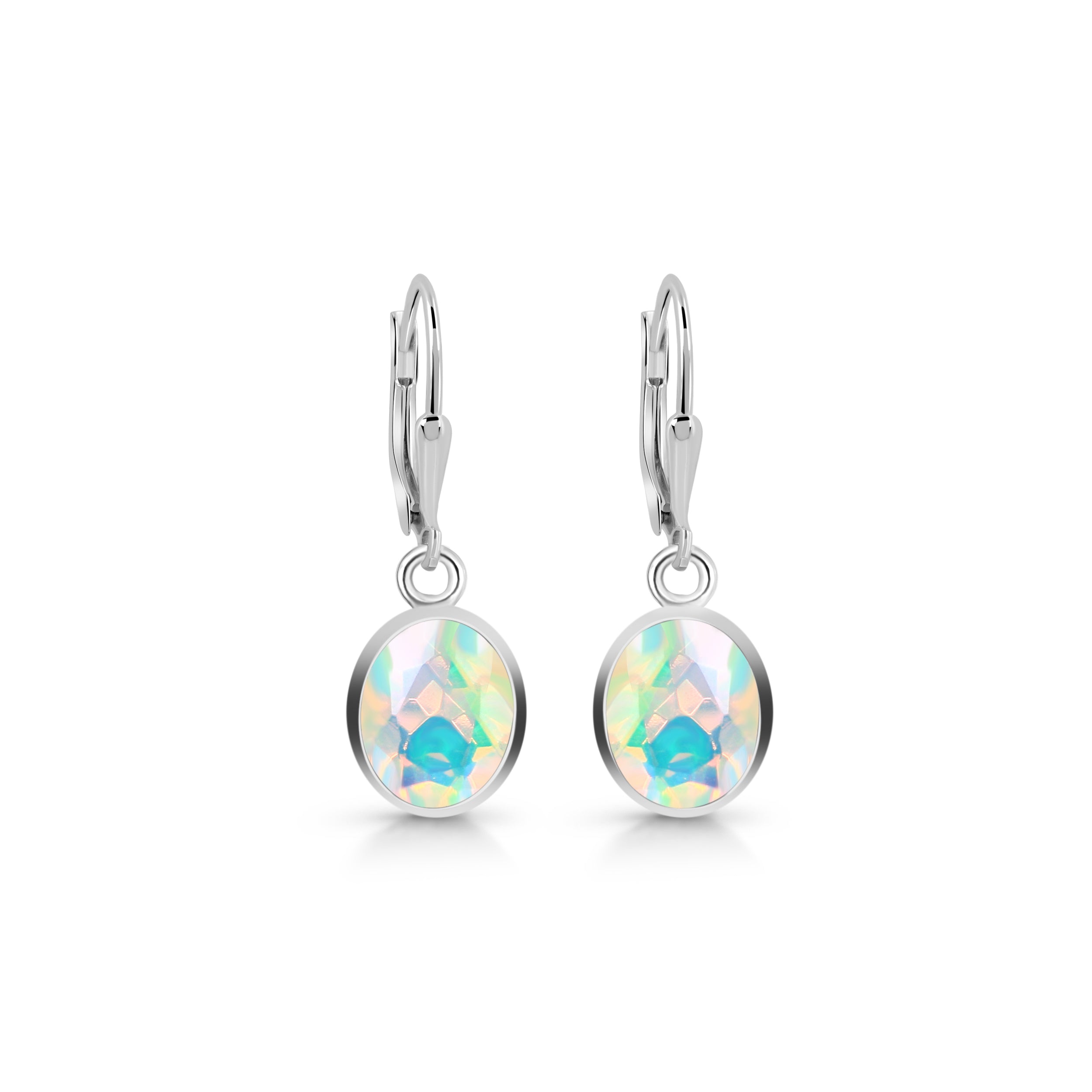 Opal Leverback Earring-(OPL-SE-713.)