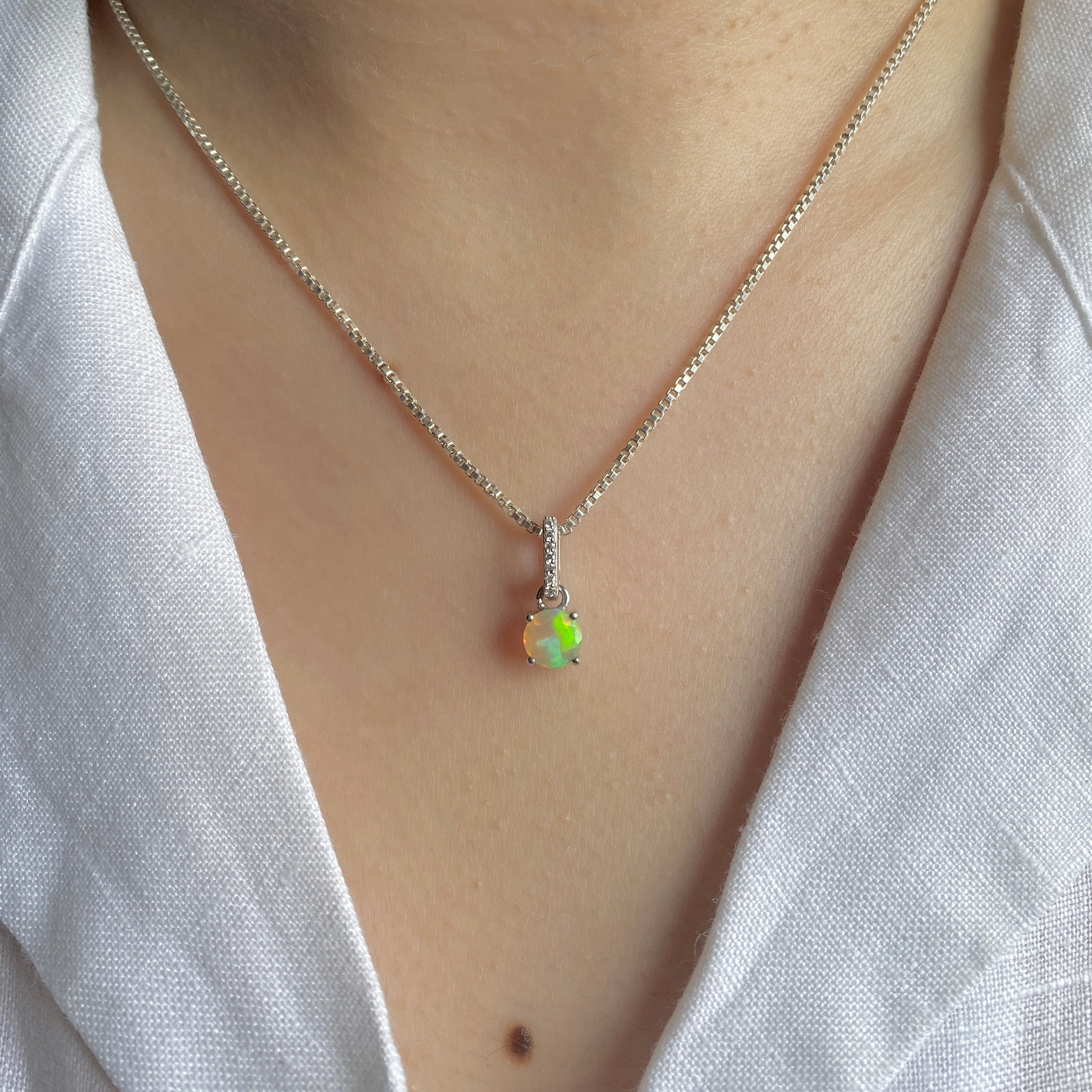 Opal Pendant-(OPL-SP-549)