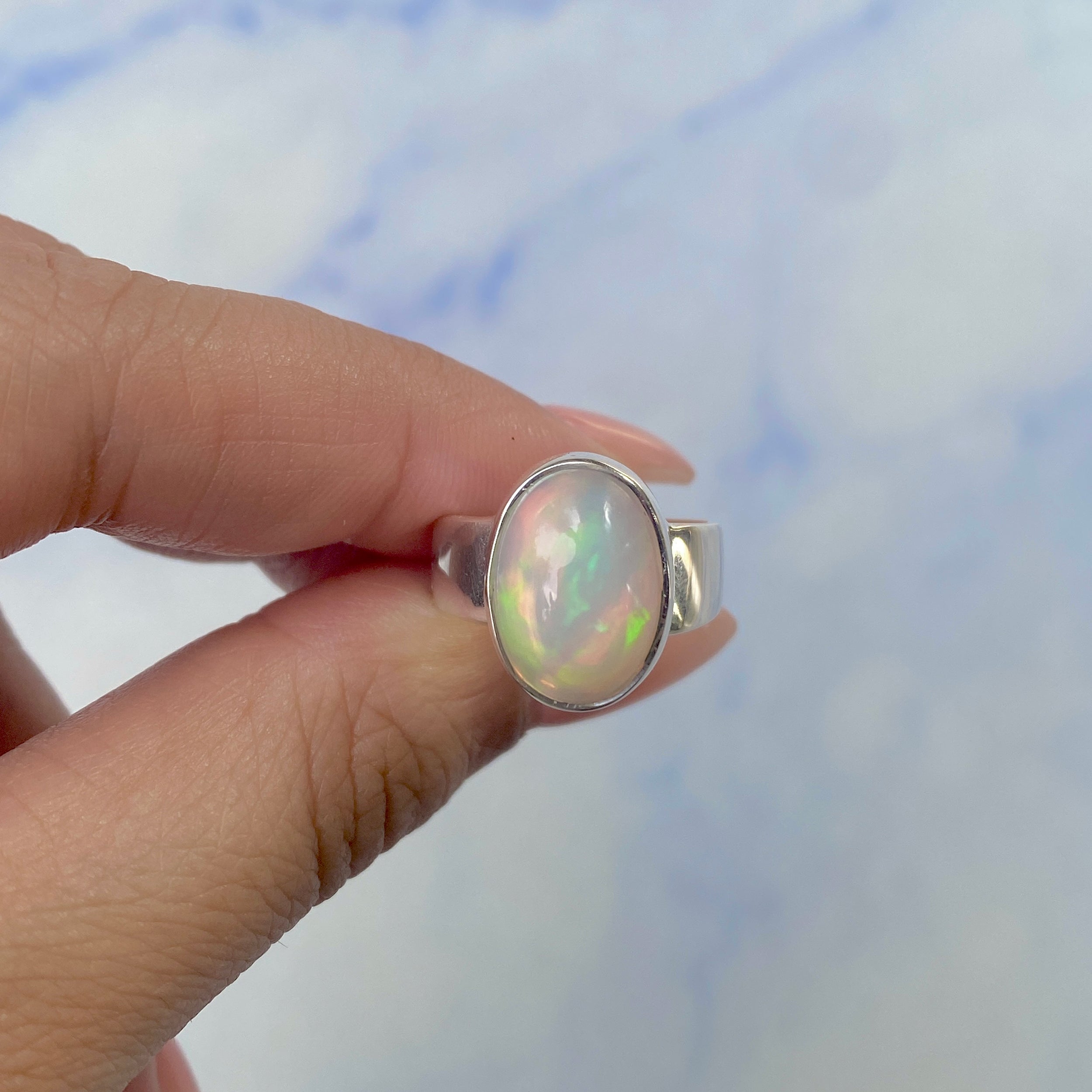 Opal Ring Size 6-(OPL-R-1.)