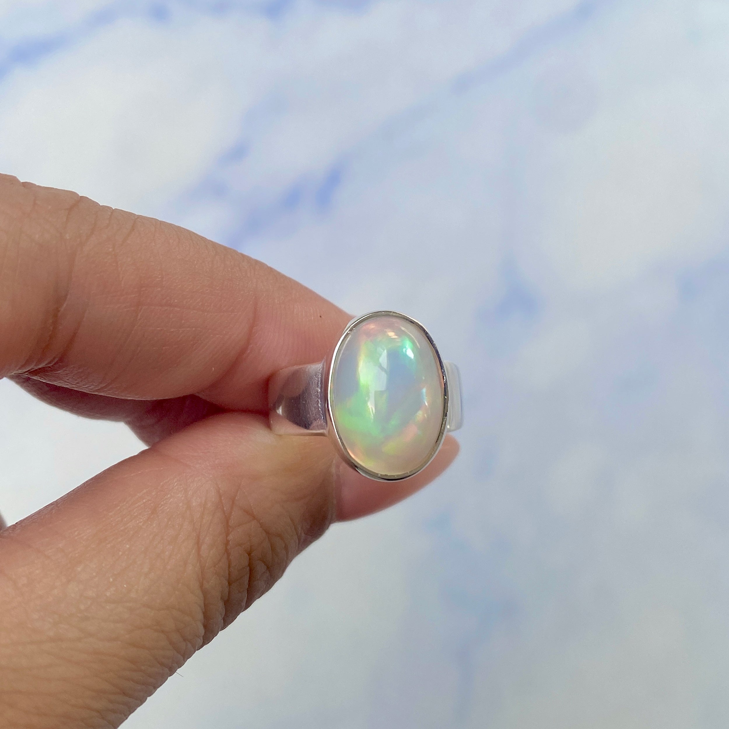 Opal Ring Size 6-(OPL-R-1.)