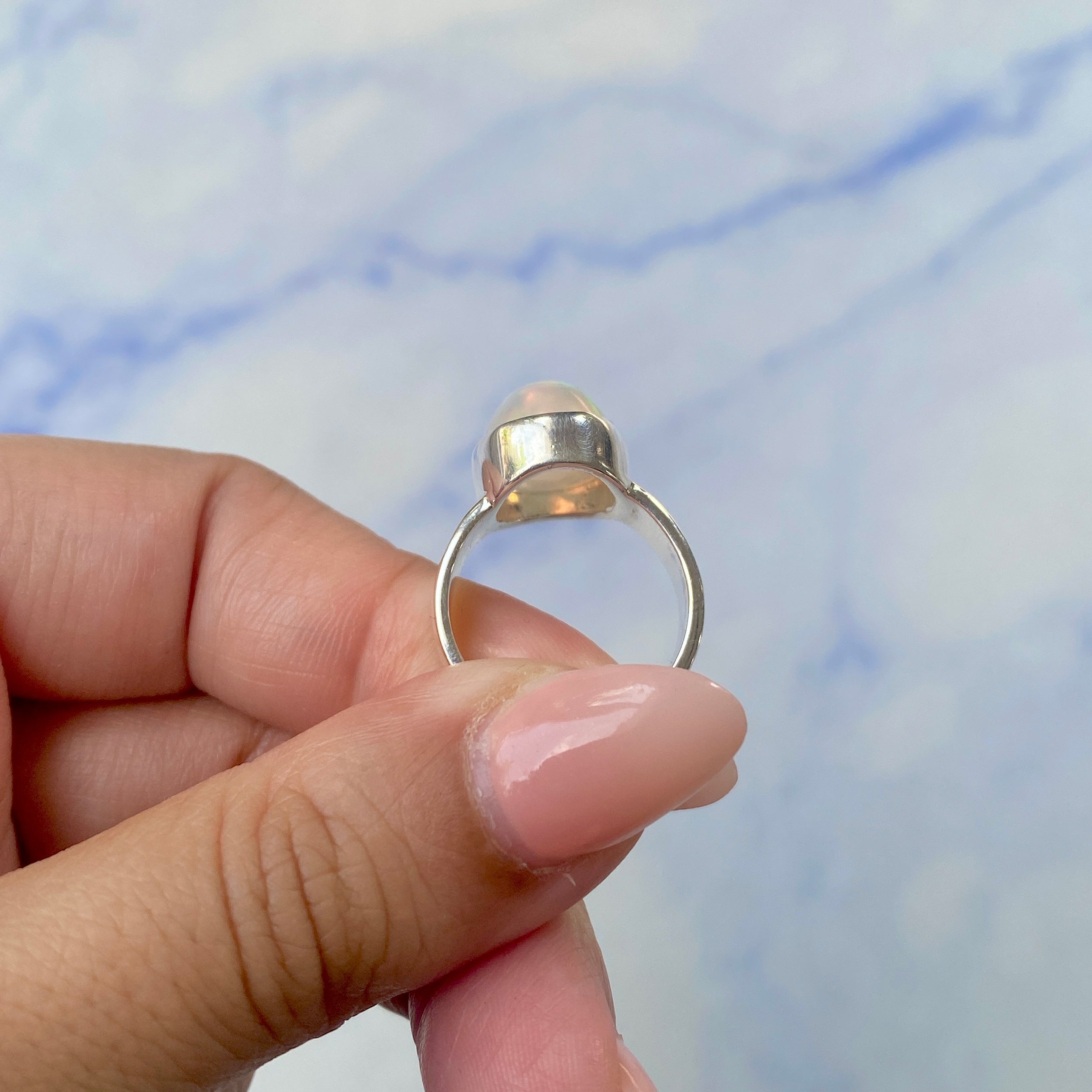 Opal Ring Size 6-(OPL-R-1.)