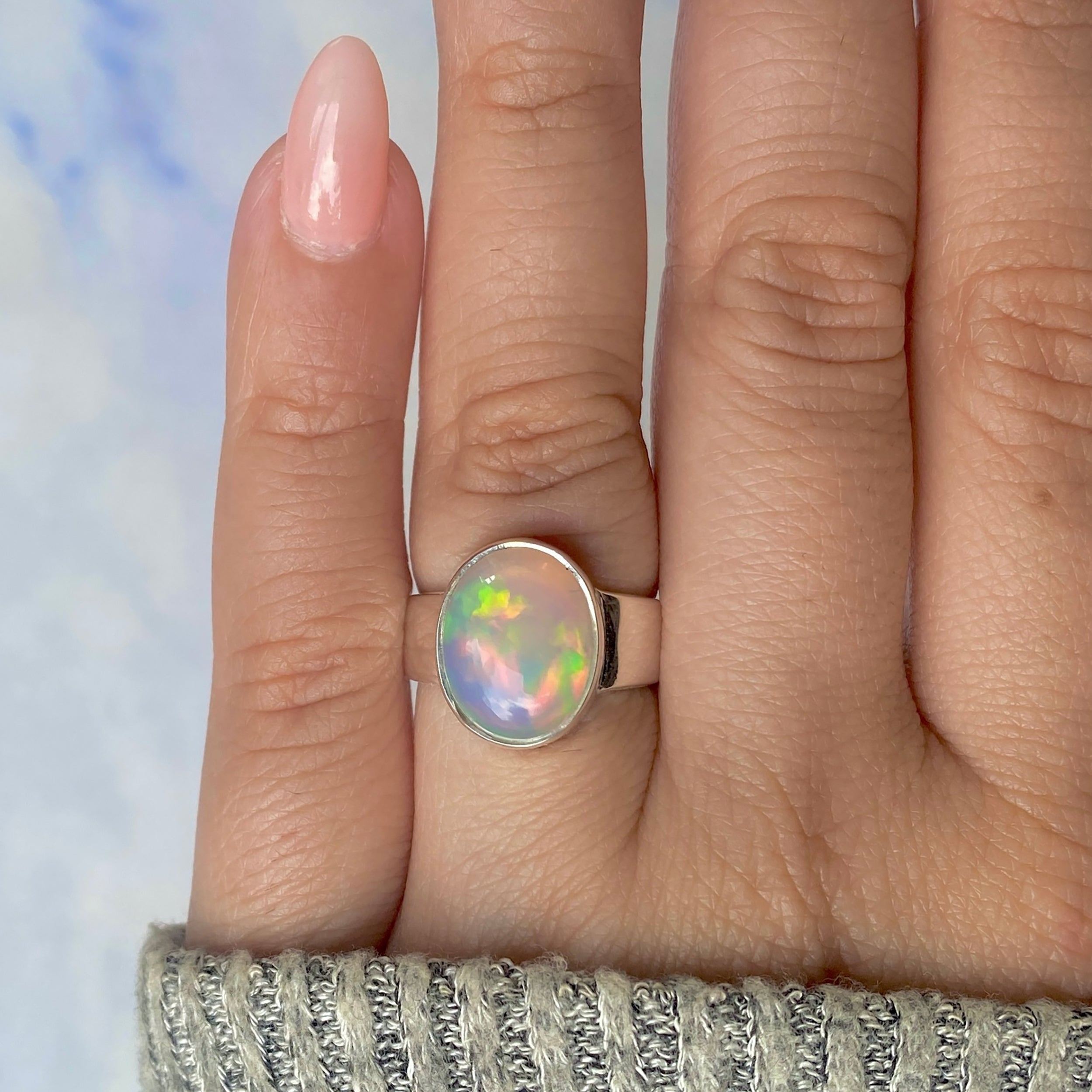 Opal Ring Size 6-(OPL-R-11.)