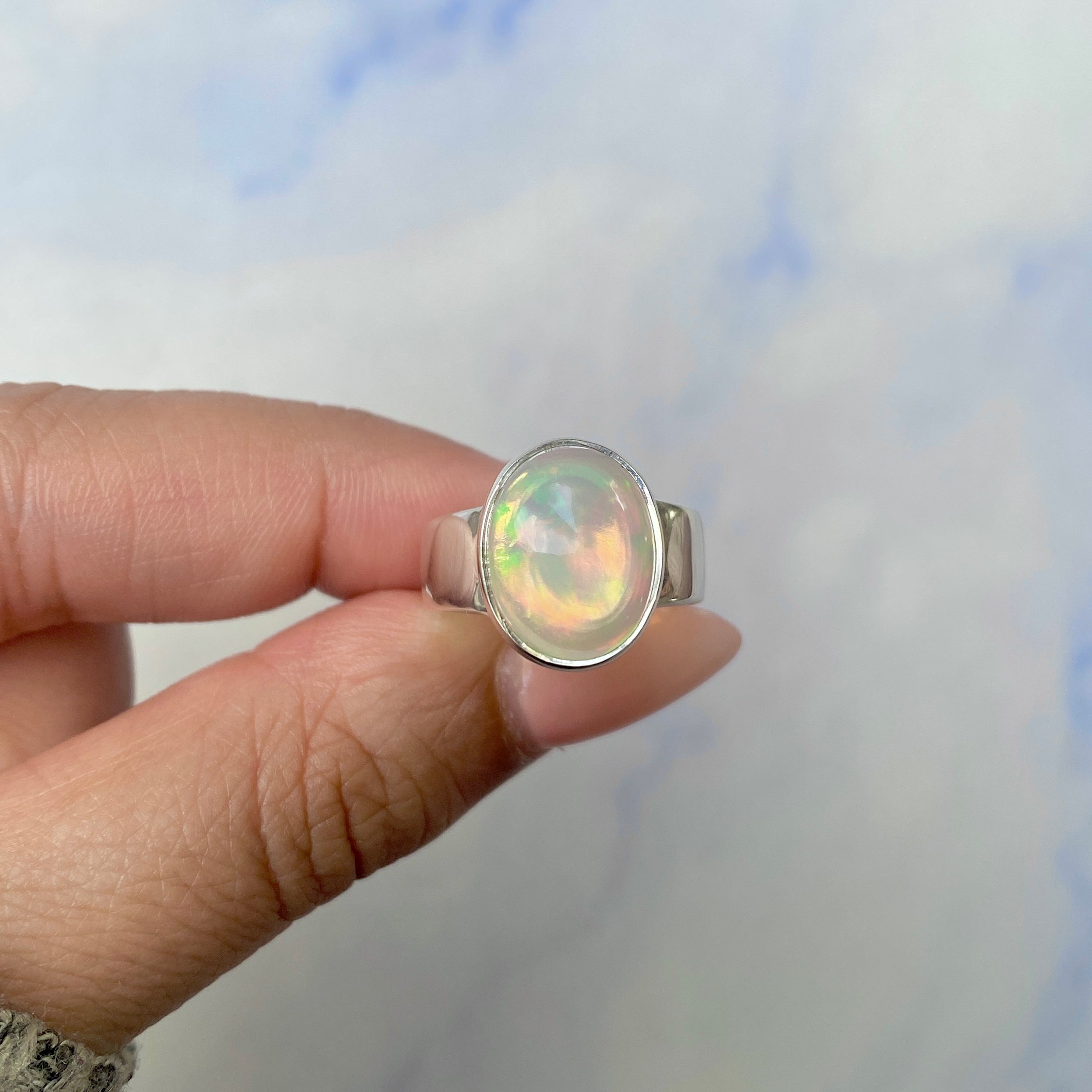 Opal Ring Size 6-(OPL-R-11.)
