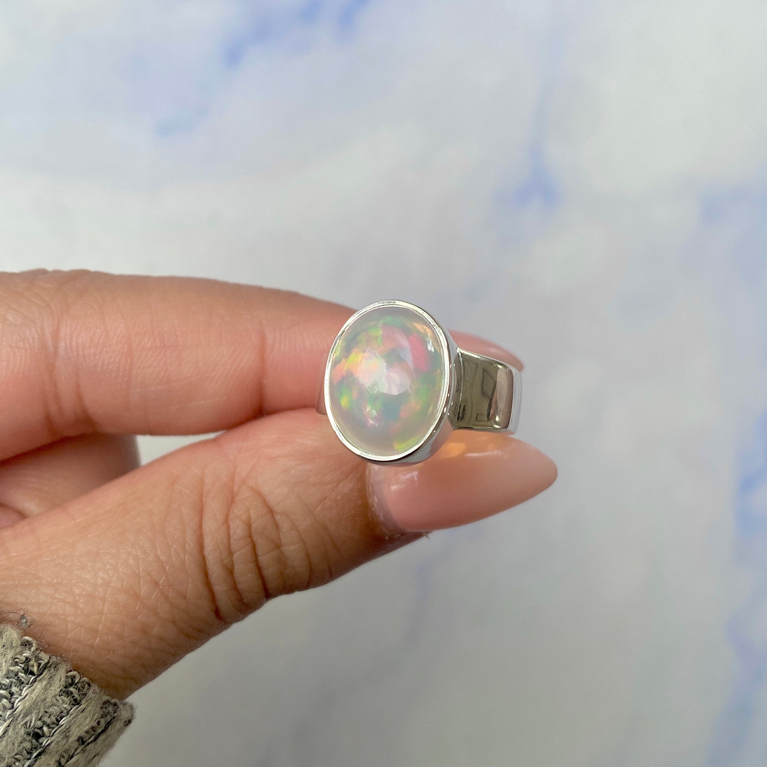 Opal Ring Size 6-(OPL-R-11.)