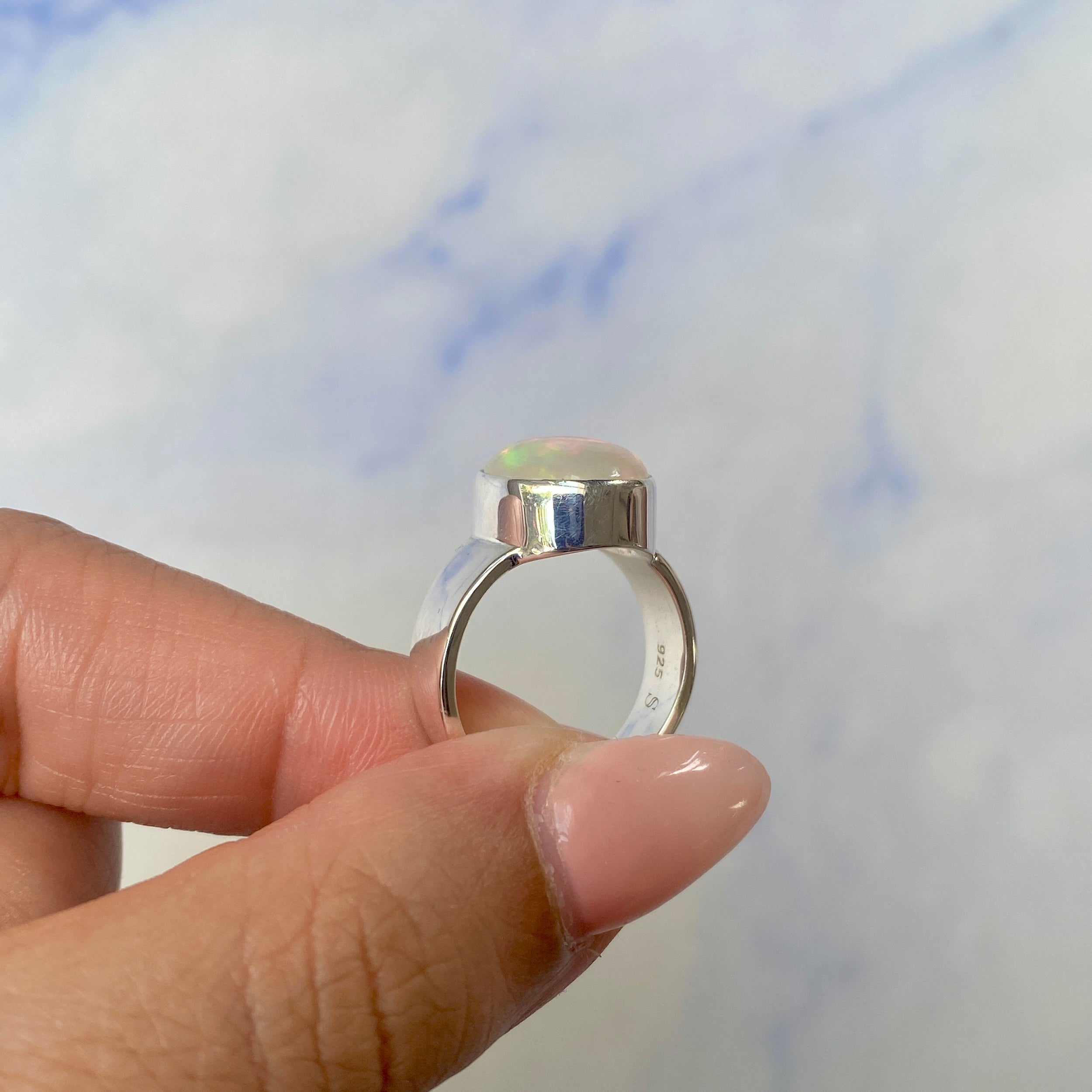 Opal Ring Size 6-(OPL-R-11.)