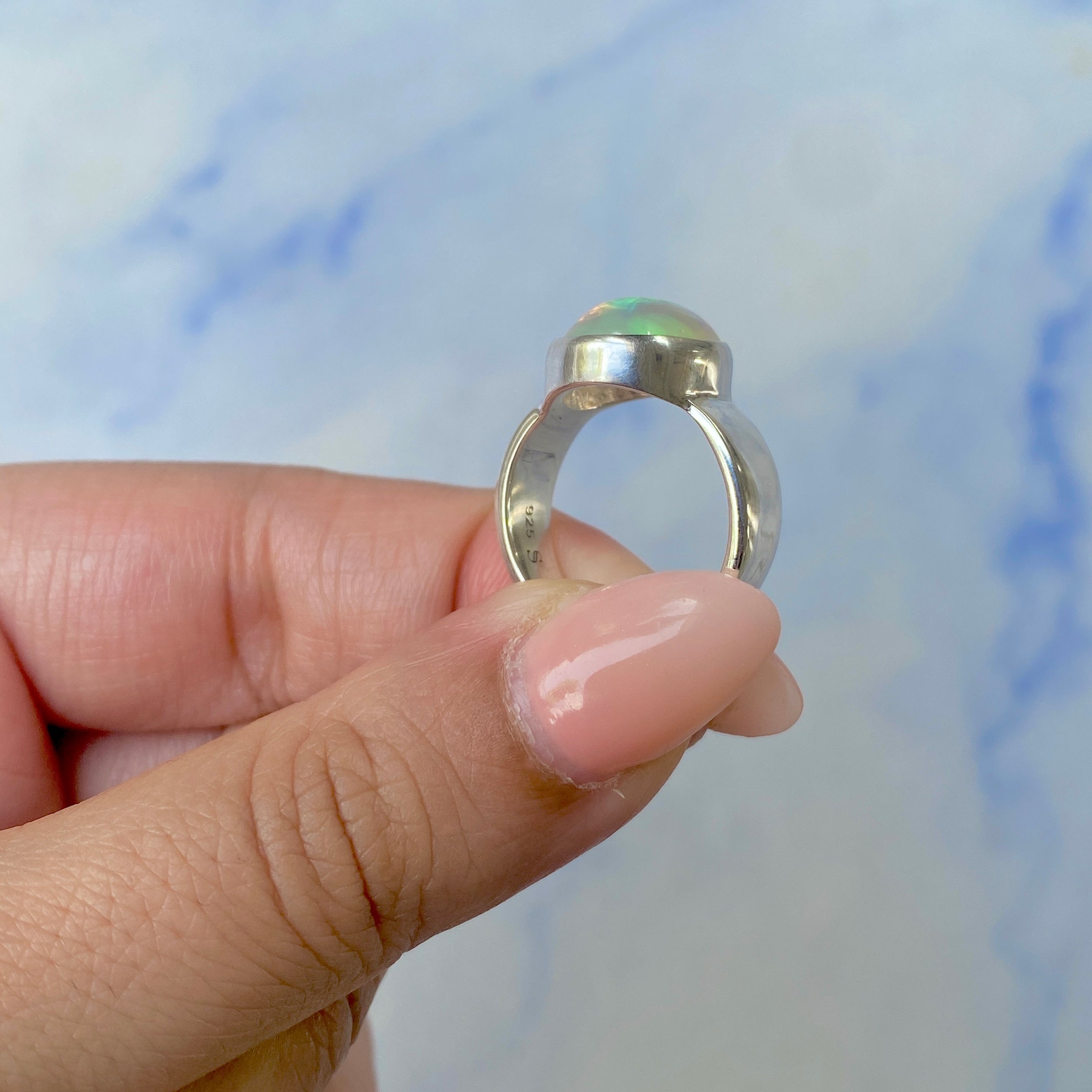 Opal Ring Size 6-(OPL-R-13.)