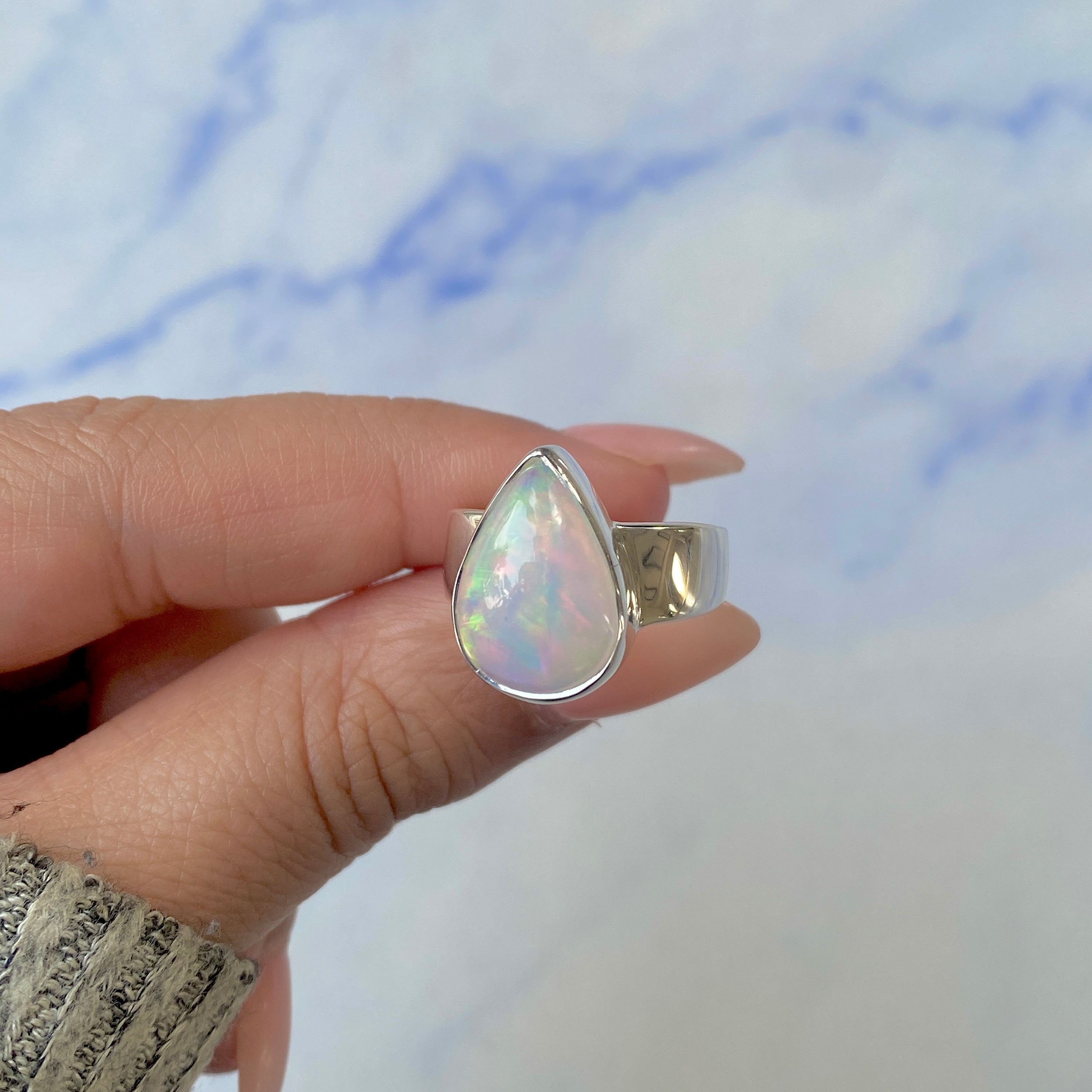 Opal Ring Size 7-(OPL-R-18.)