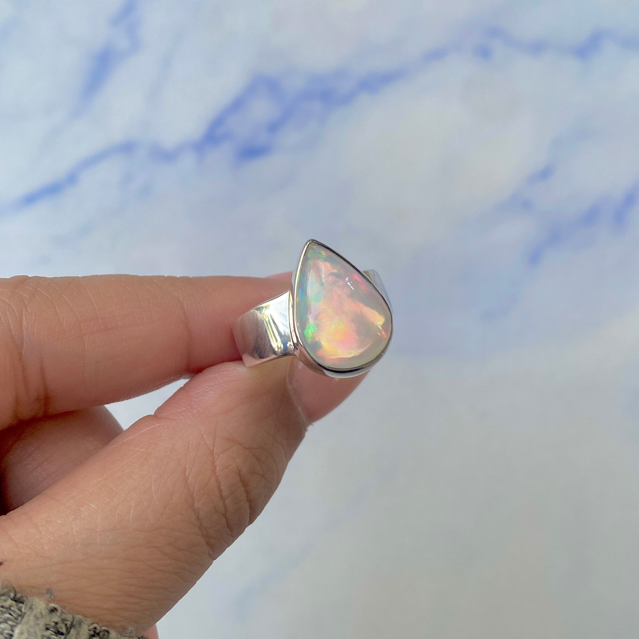 Opal Ring Size 7-(OPL-R-18.)