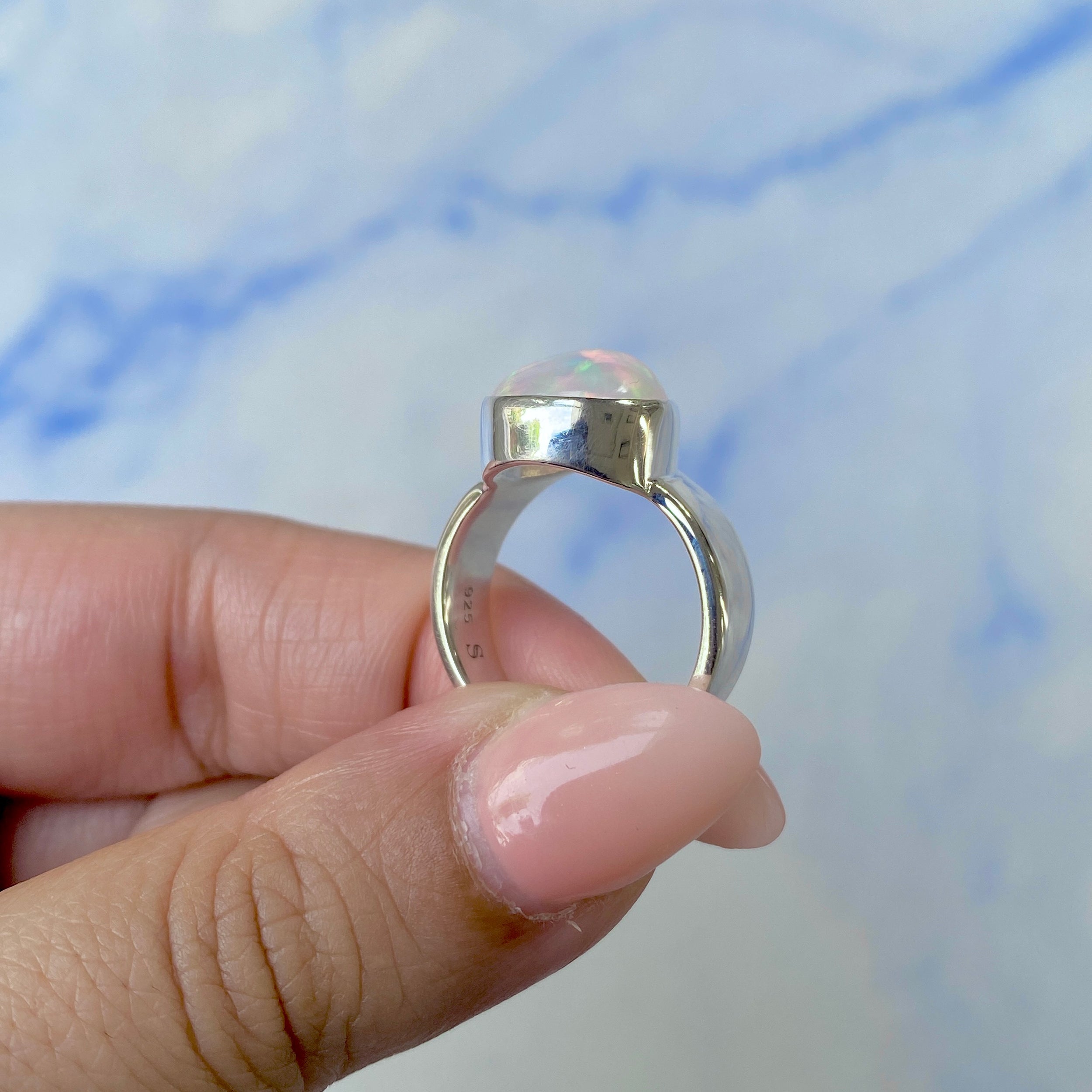 Opal Ring Size 7-(OPL-R-18.)