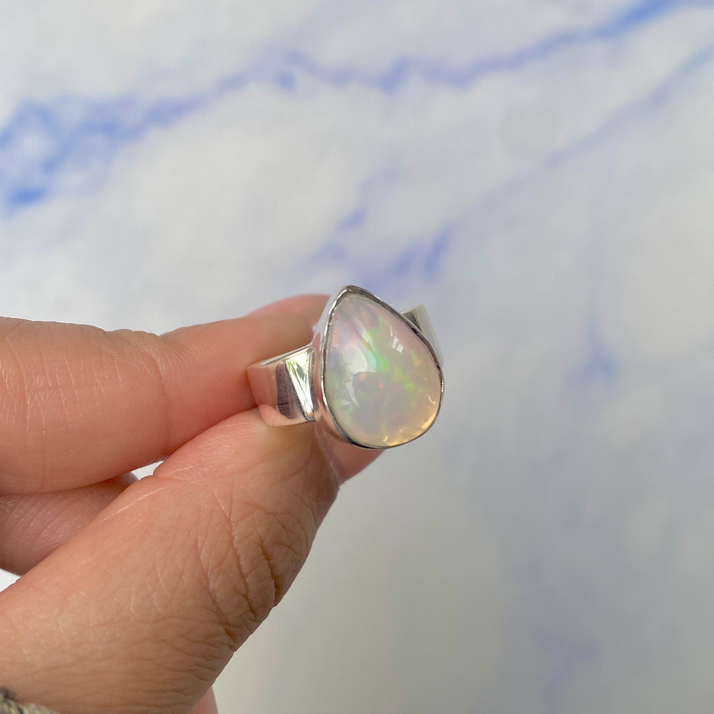 Opal Ring Size 7-(OPL-R-20.)