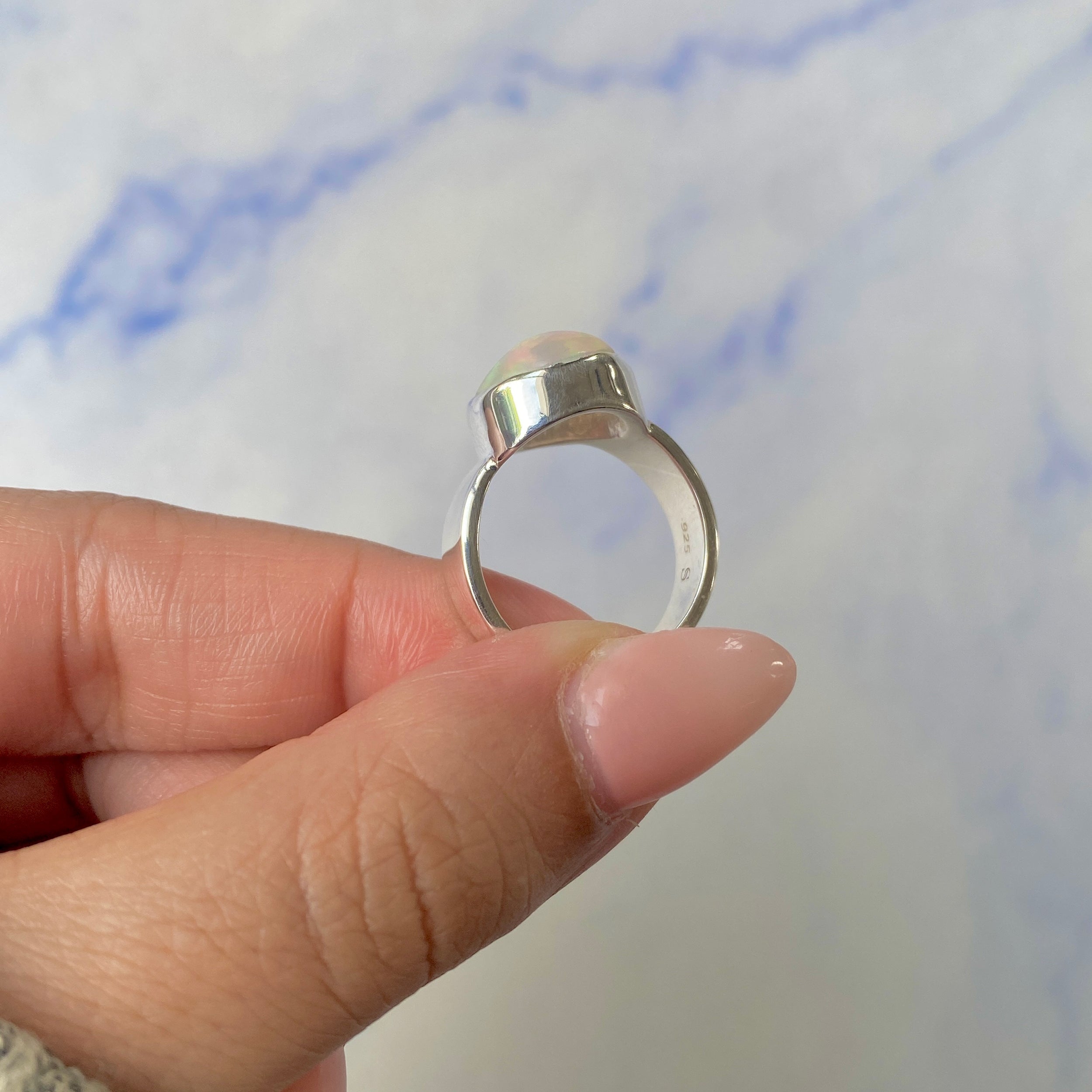 Opal Ring Size 7-(OPL-R-20.)