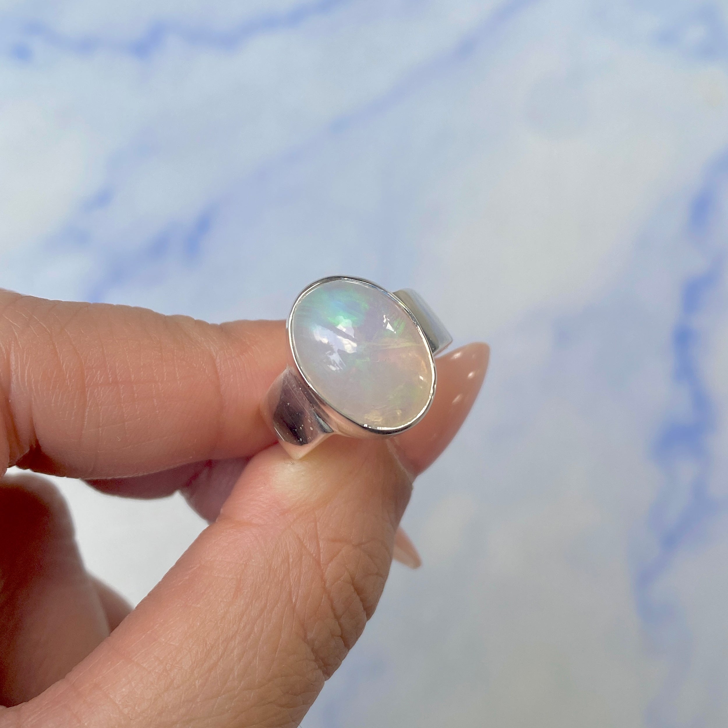 Opal Ring Size 7-(OPL-R-21.)