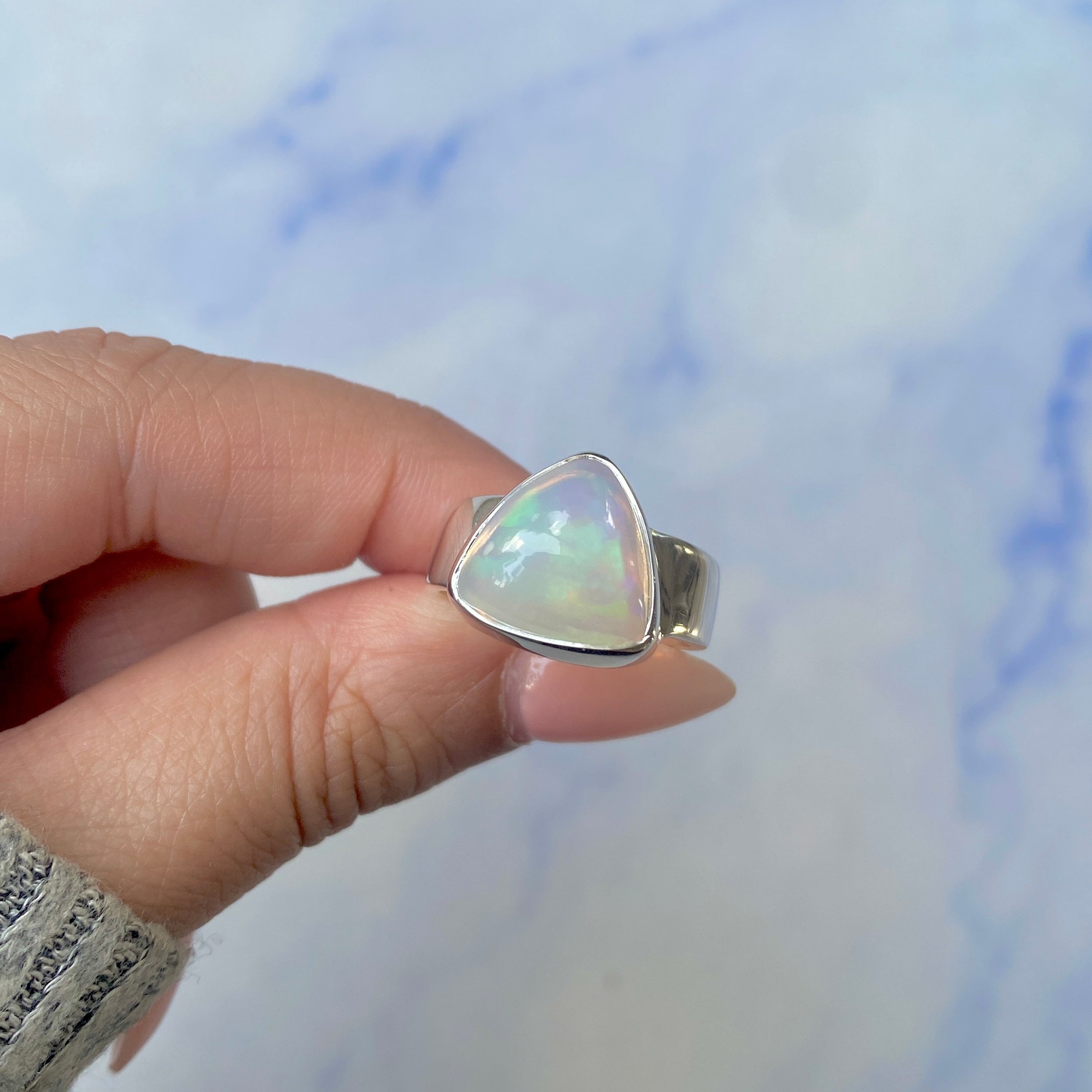 Opal Ring Size 8-(OPL-R-25.)