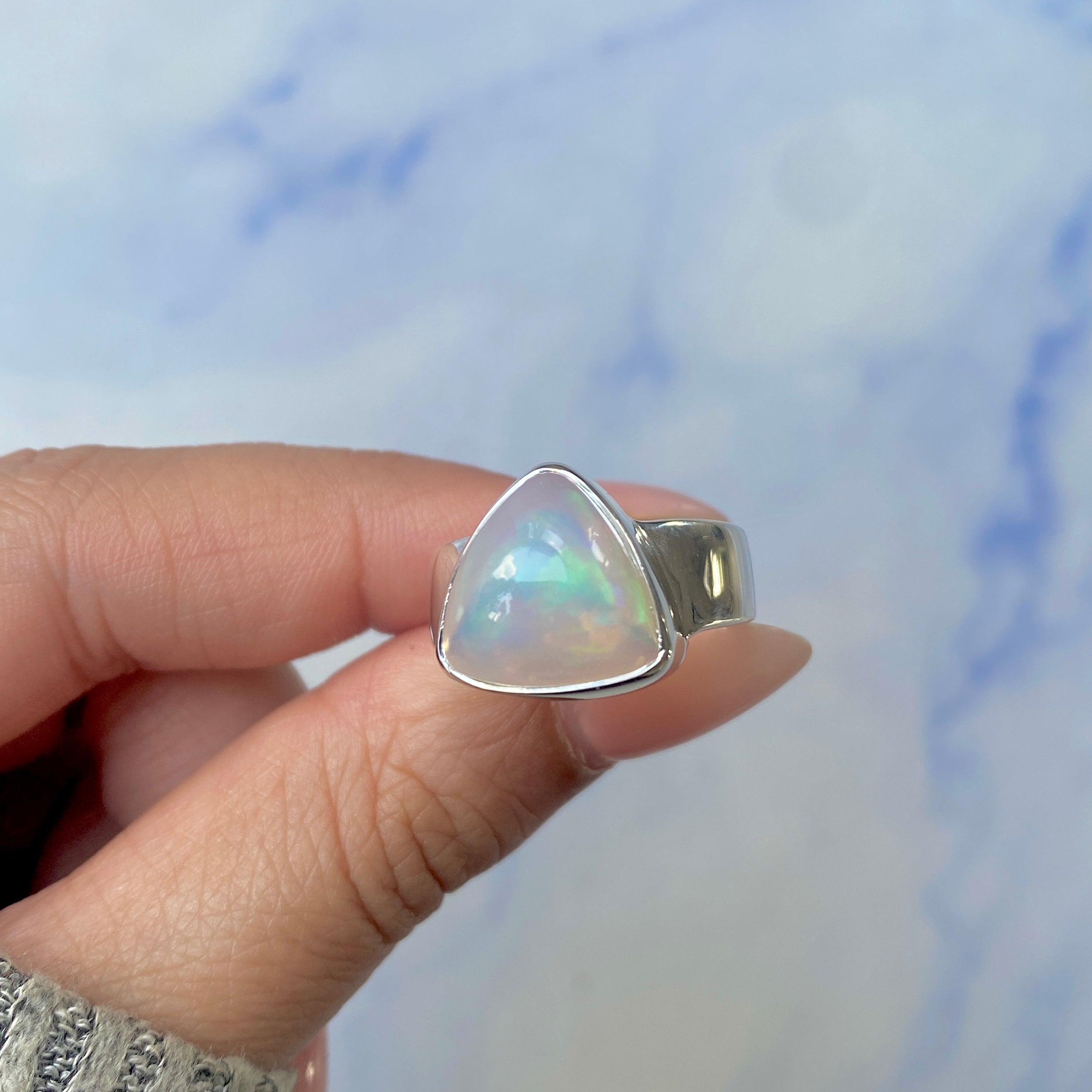 Opal Ring Size 8-(OPL-R-25.)