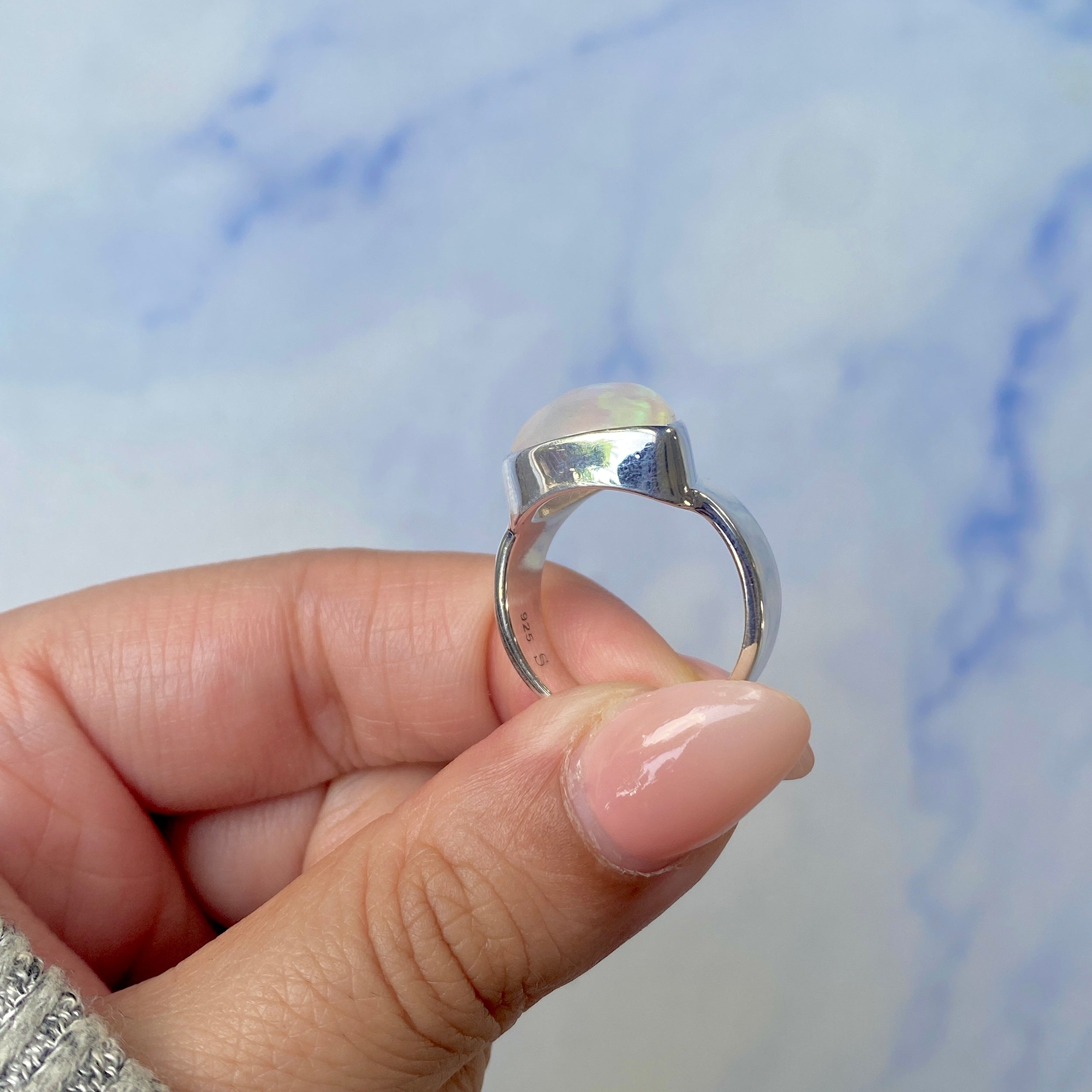 Opal Ring Size 8-(OPL-R-25.)