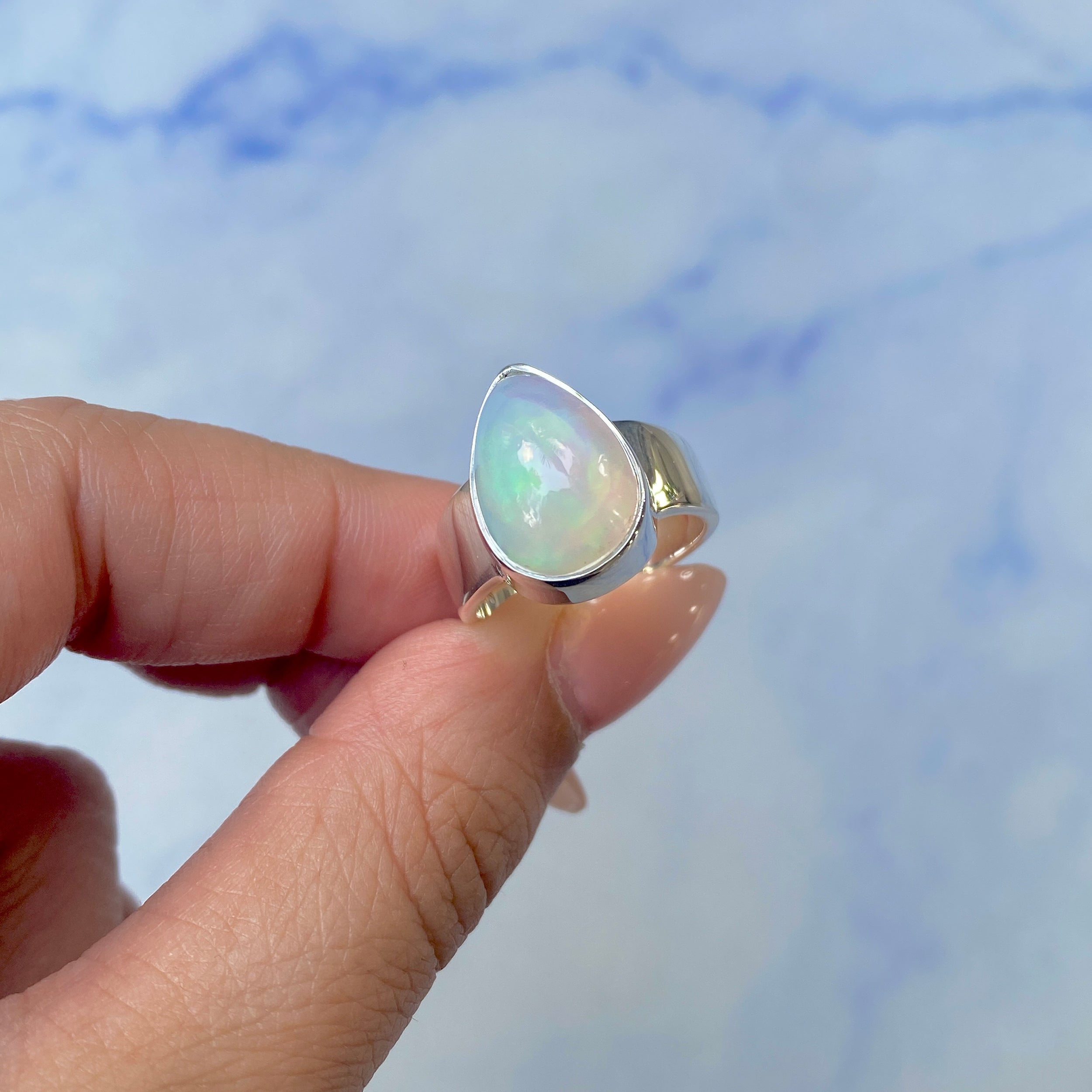 Opal Ring Size 7-(OPL-R-27.)
