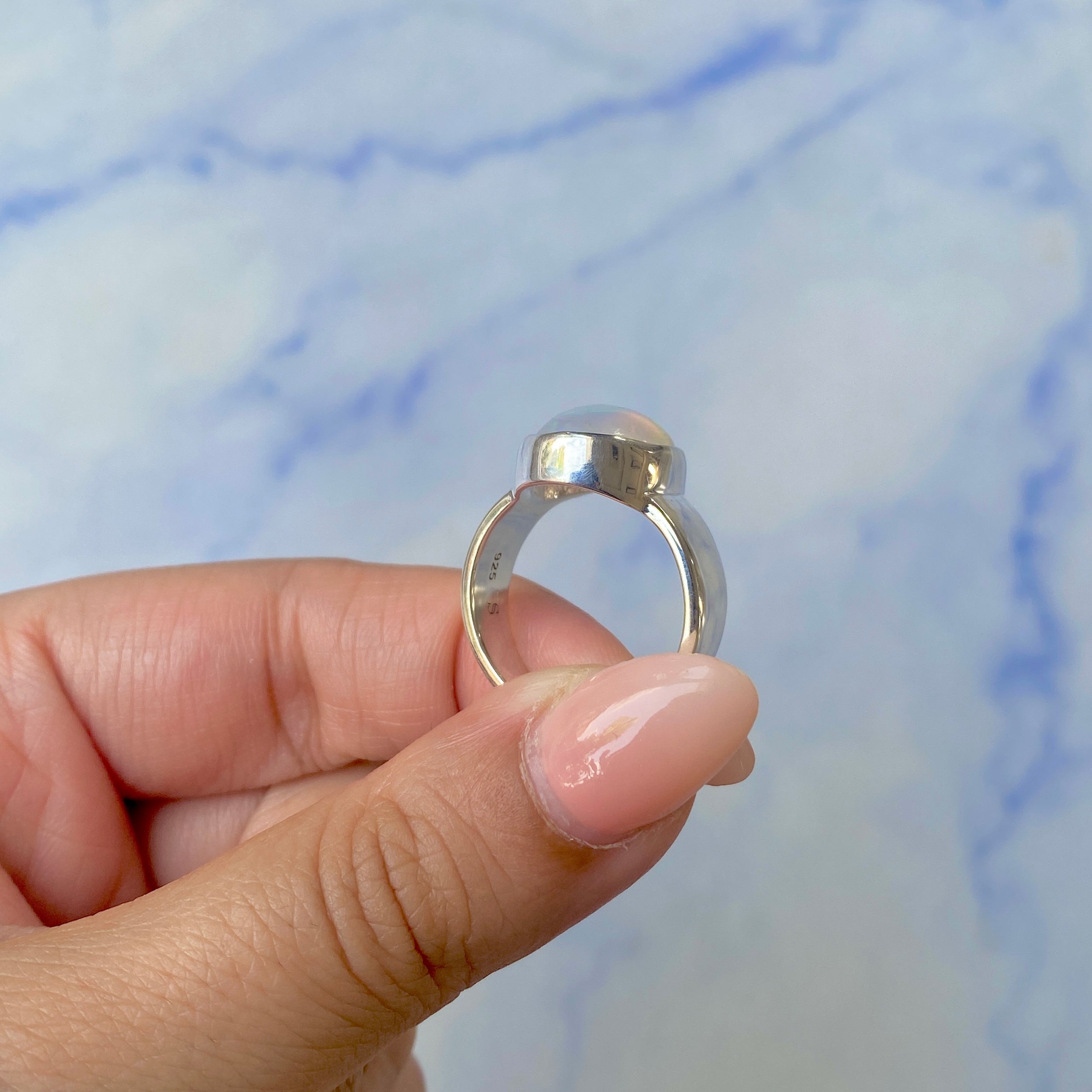 Opal Ring Size 8-(OPL-R-28.)