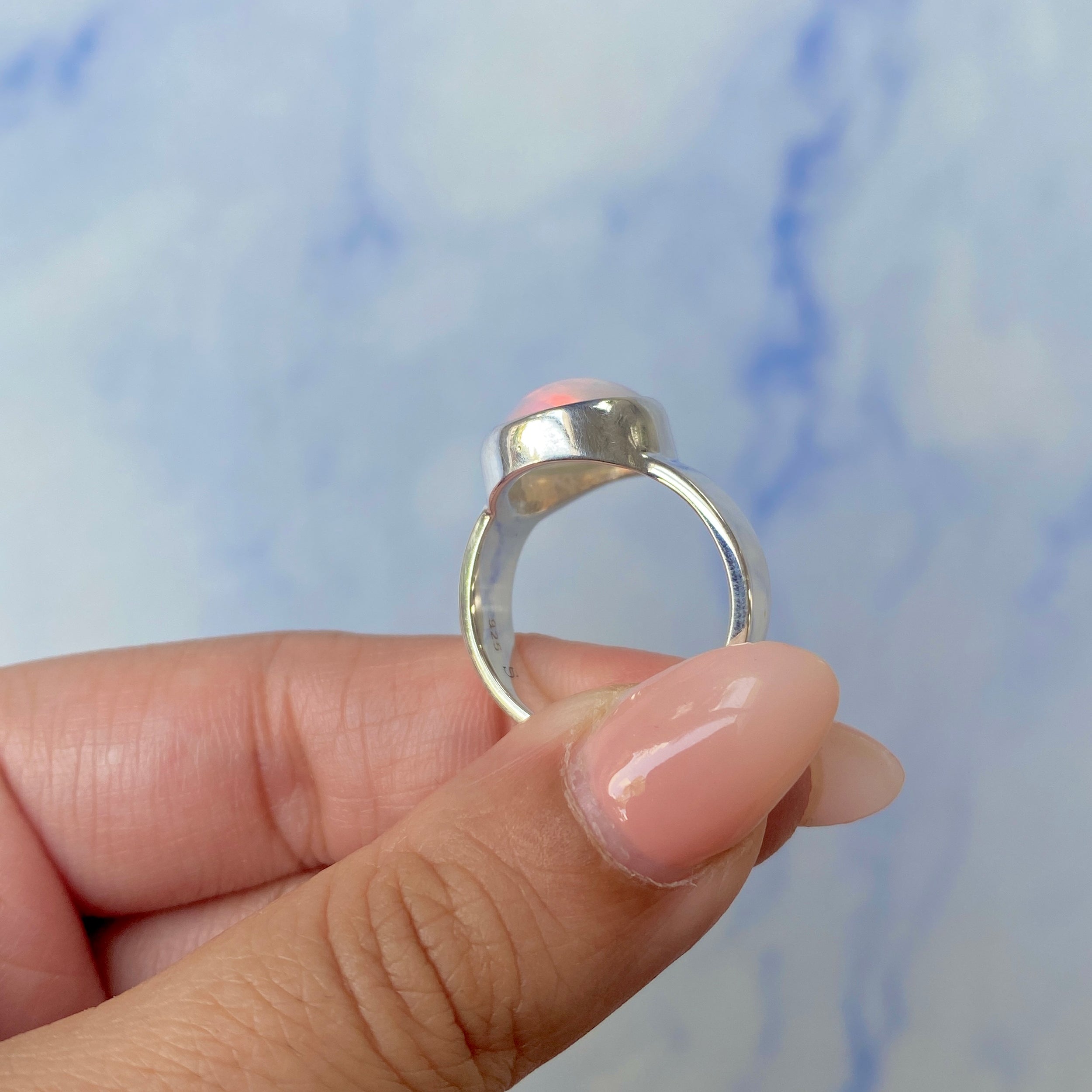 Opal Ring Size 8-(OPL-R-29.)