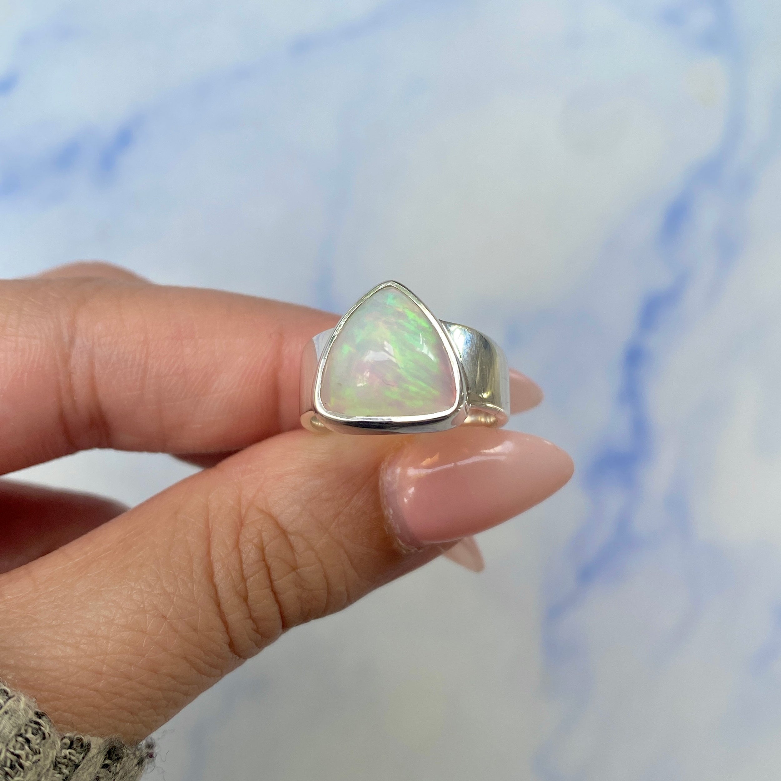 Opal Ring Size 6-(OPL-R-3.)