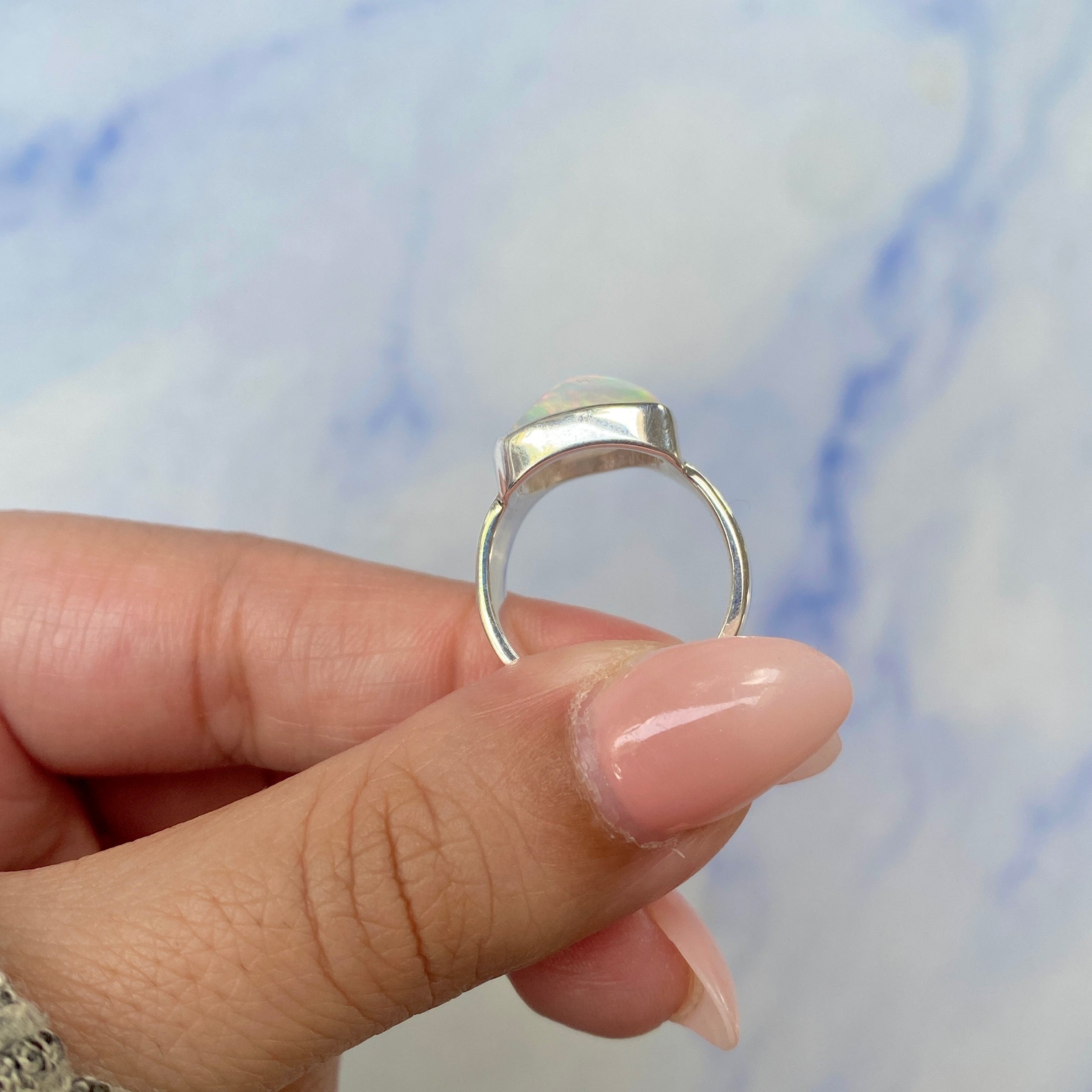 Opal Ring Size 6-(OPL-R-3.)