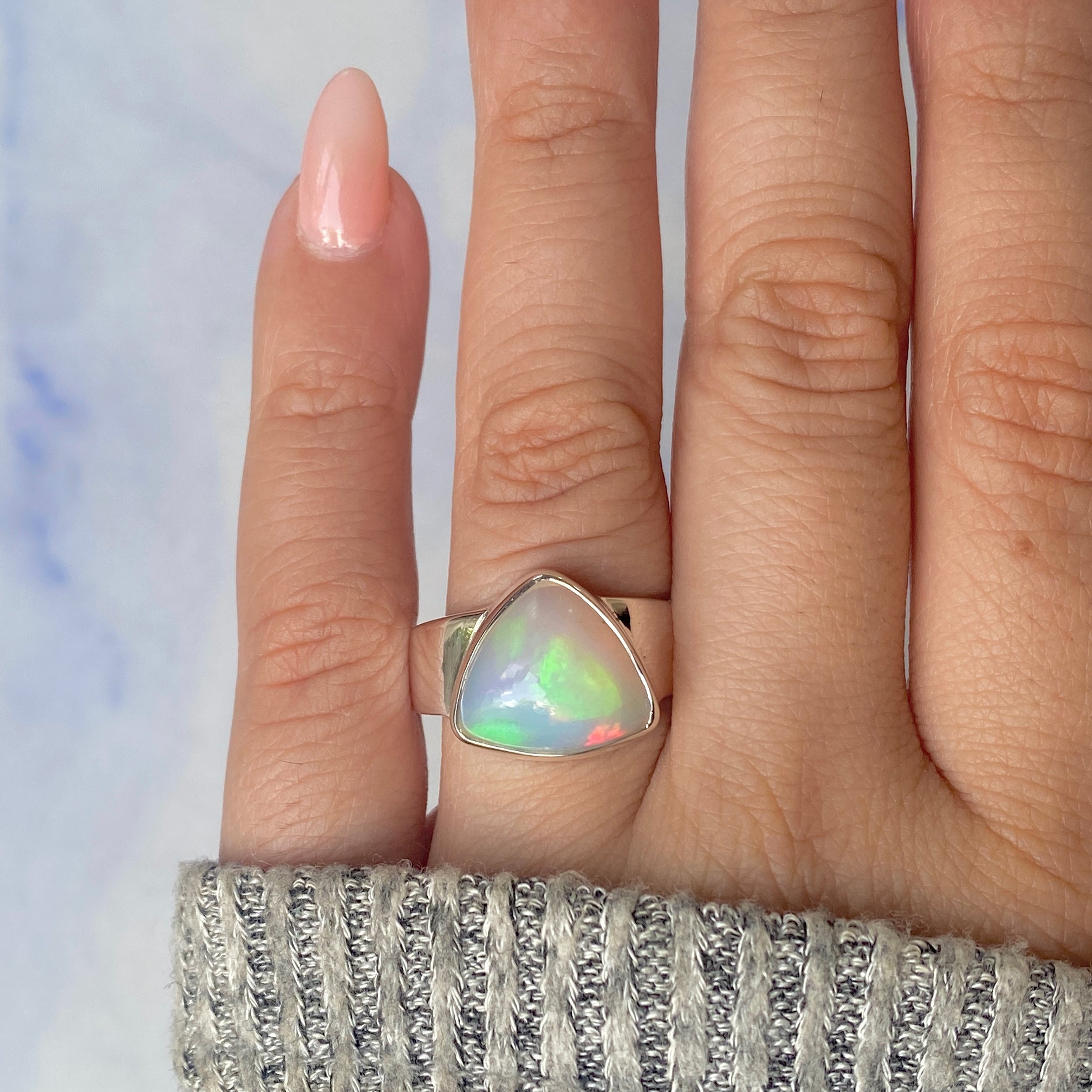 Opal Ring Size 9-(OPL-R-31.)