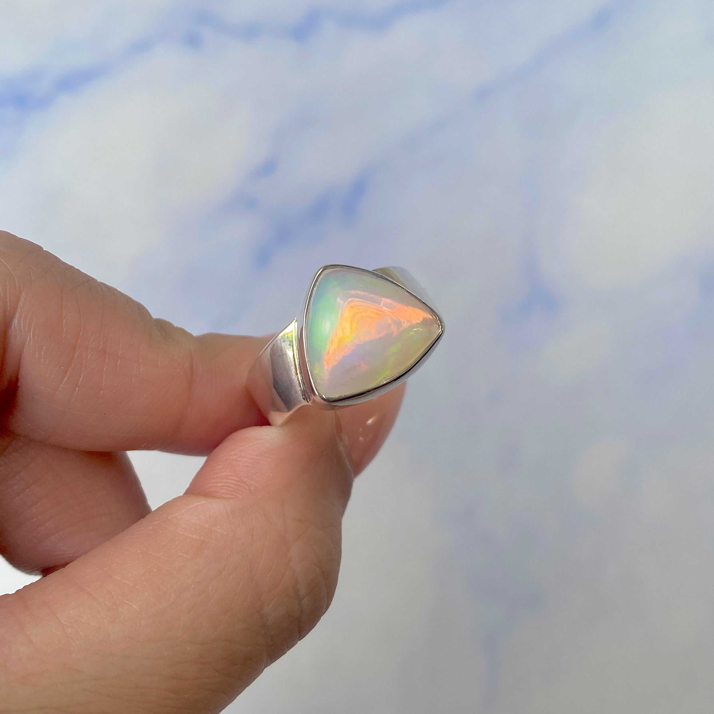 Opal Ring Size 9-(OPL-R-31.)