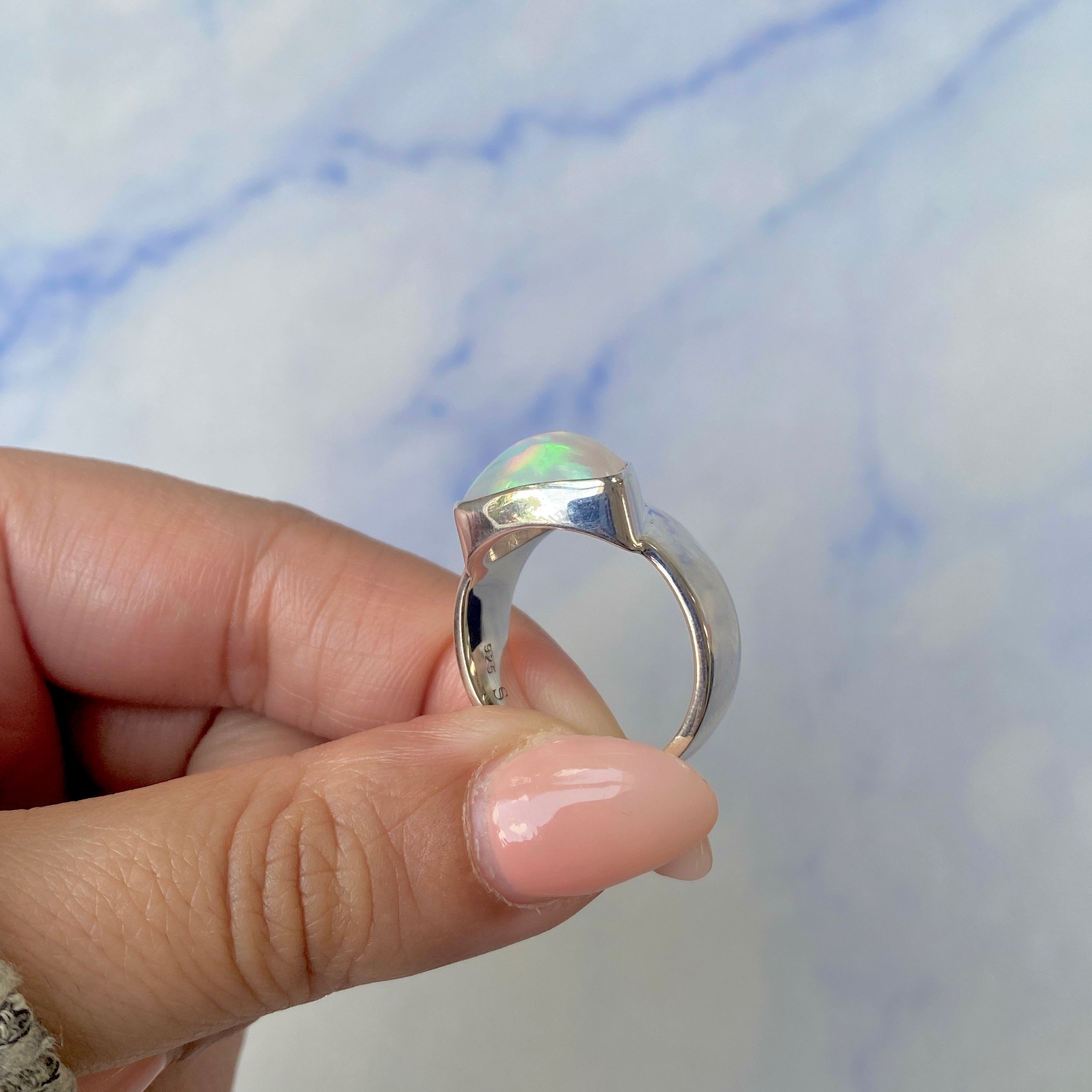 Opal Ring Size 9-(OPL-R-31.)
