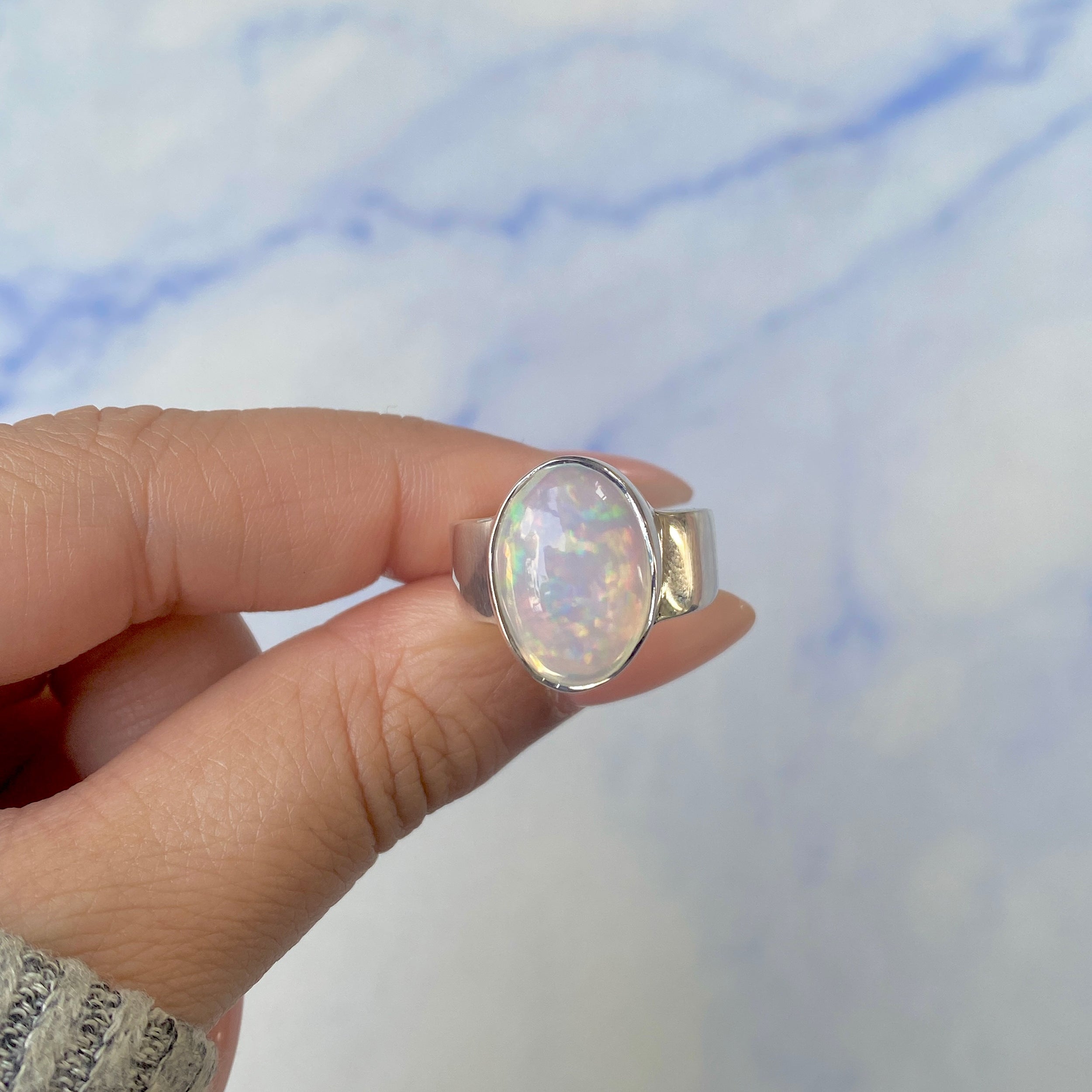 Opal Ring Size 7-(OPL-R-33.)