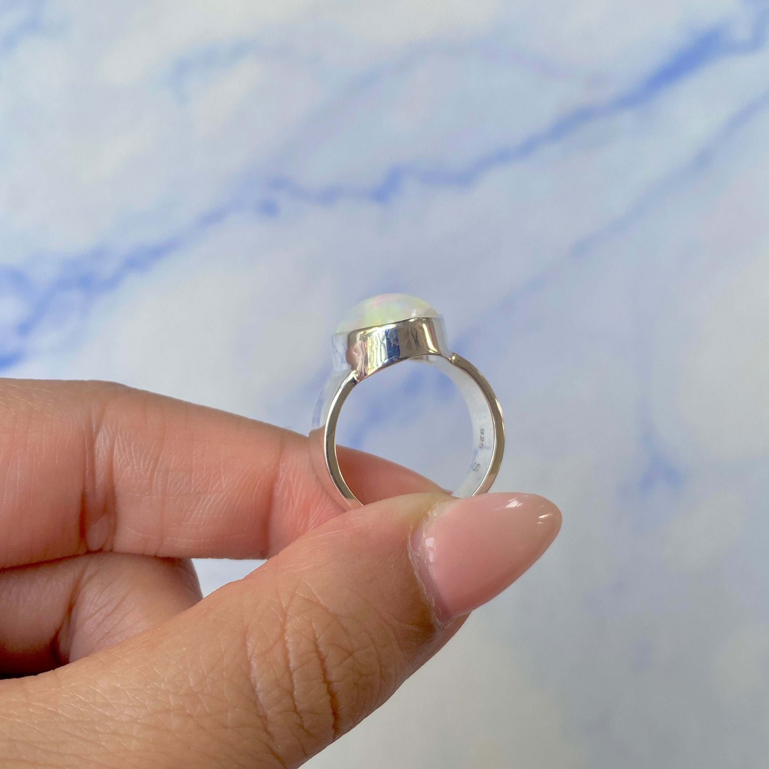 Opal Ring Size 7-(OPL-R-33.)