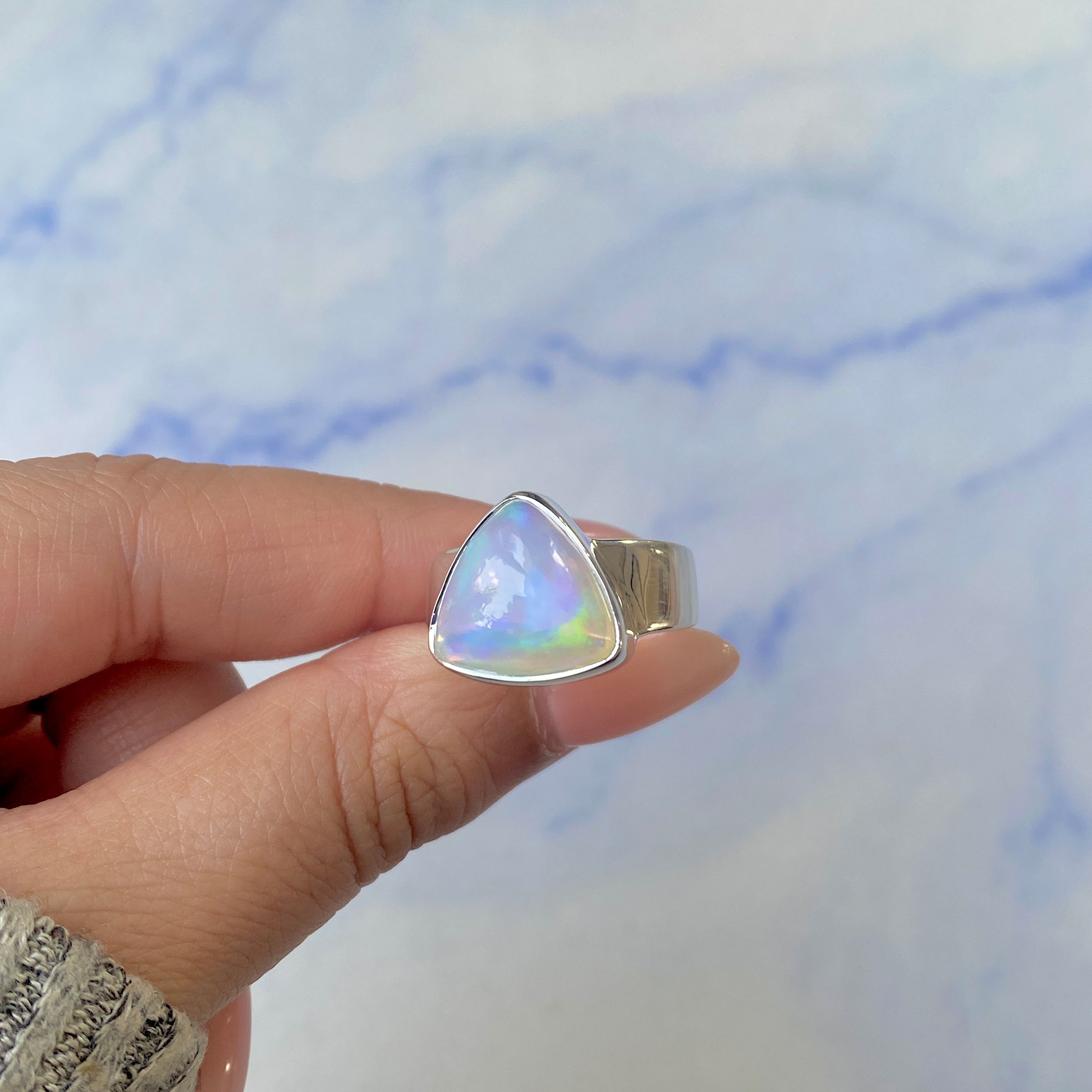 Opal Ring Size 8-(OPL-R-35.)