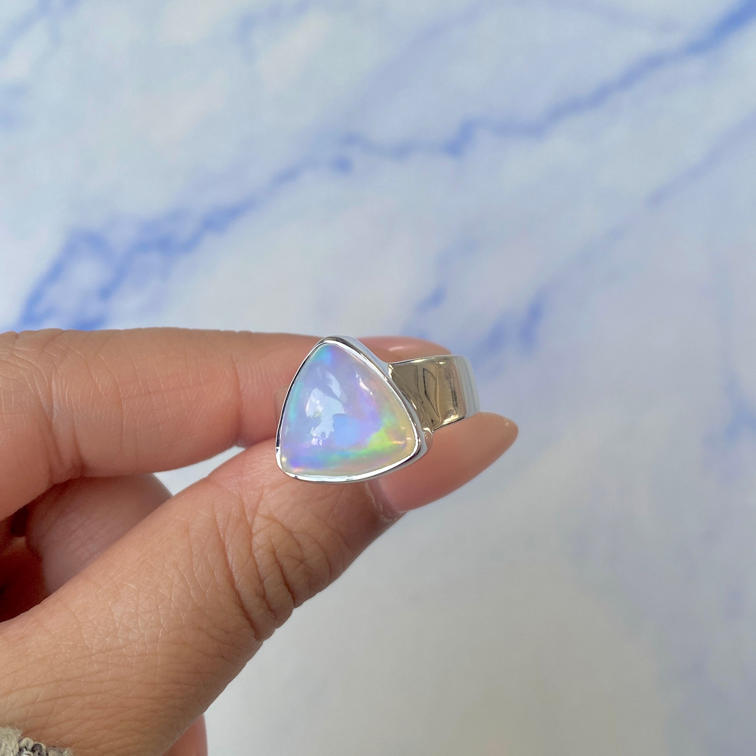 Opal Ring Size 8-(OPL-R-35.)